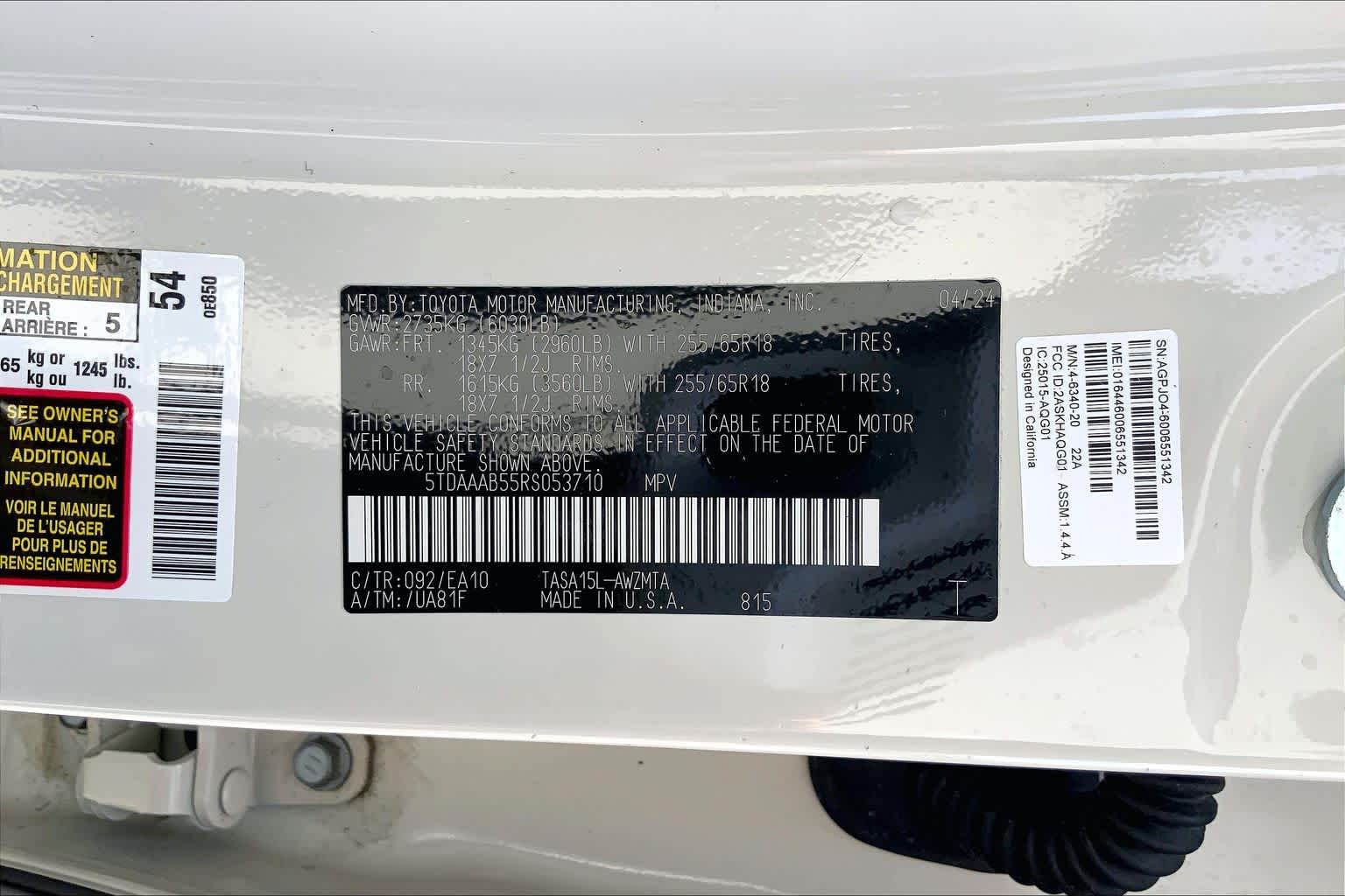 2024 Toyota Grand Highlander XLE Coastal Cream at Texan GMC Buick