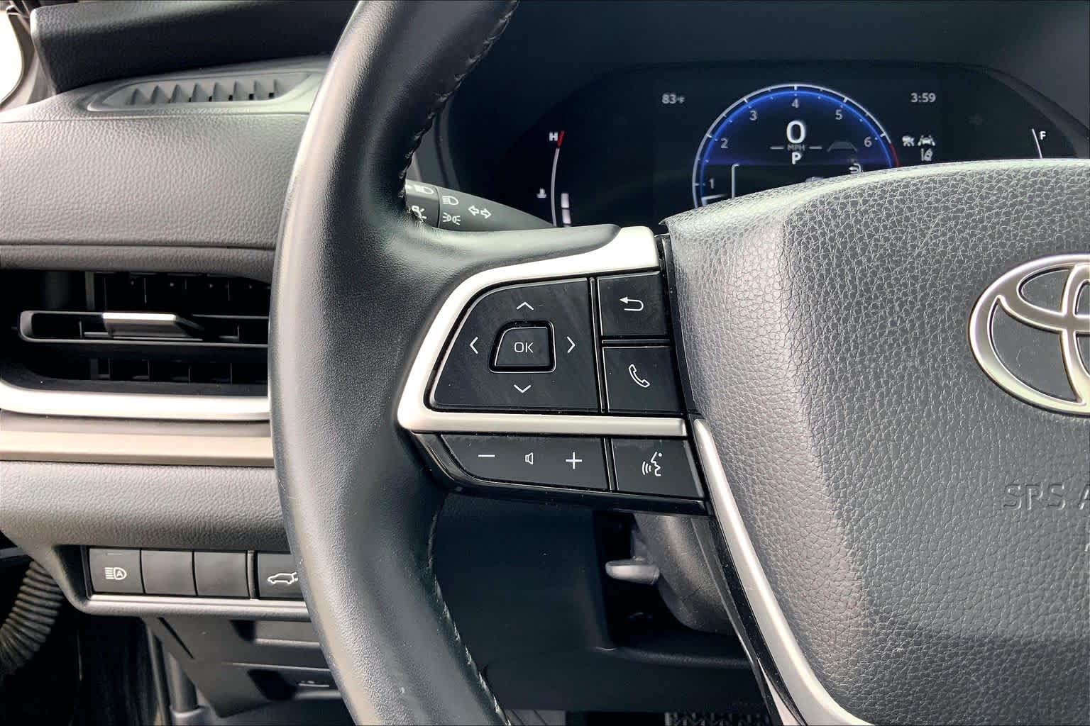 2025 Toyota Grand Highlander XLE Midnight Black Metallic at Group 1 Toyota Southwest