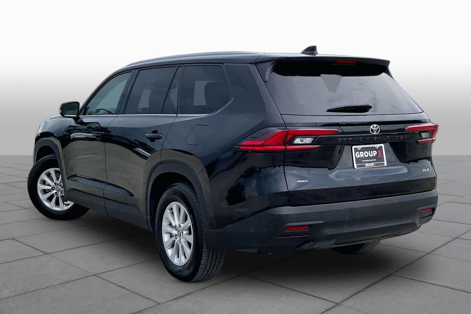 2025 Toyota Grand Highlander XLE Midnight Black Metallic at Group 1 Toyota Southwest