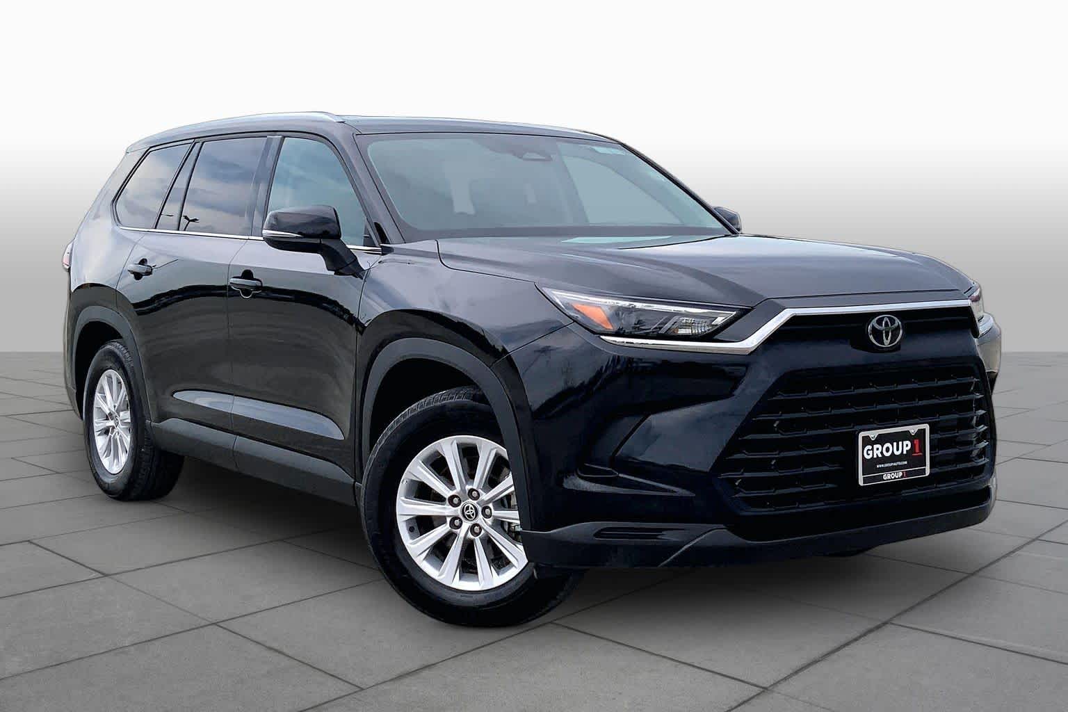 2025 Toyota Grand Highlander XLE Midnight Black Metallic at Group 1 Toyota Southwest