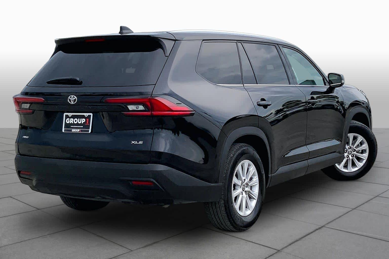 2025 Toyota Grand Highlander XLE Midnight Black Metallic at Group 1 Toyota Southwest