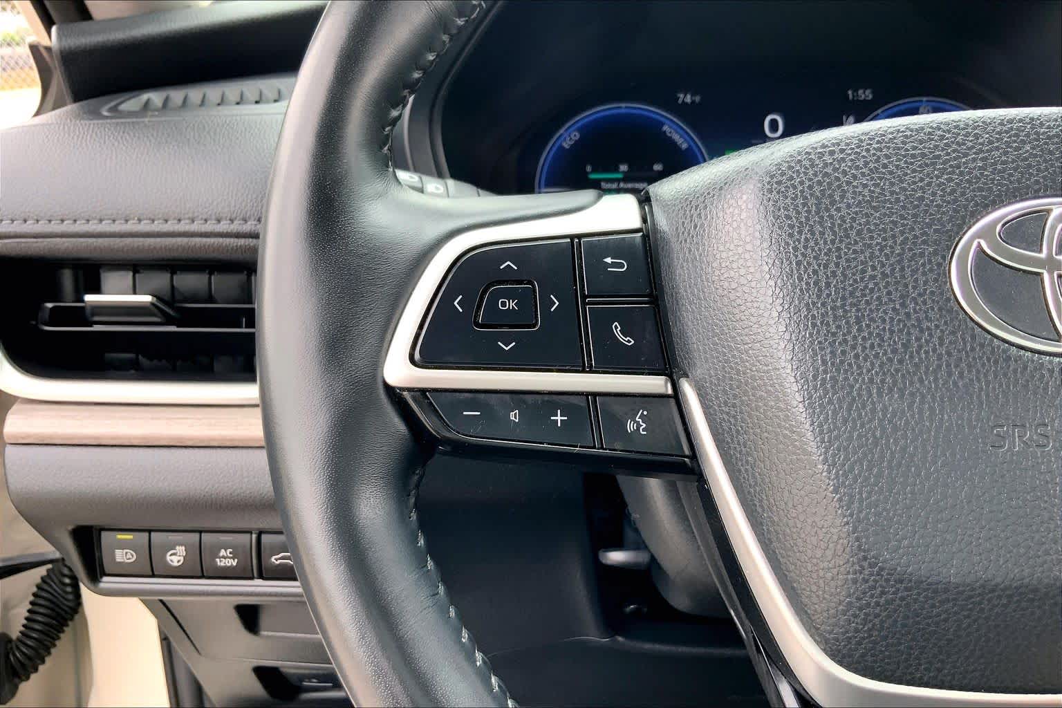2024 Toyota Grand Highlander Hybrid Limited Coastal Cream at Group 1 Toyota Southwest