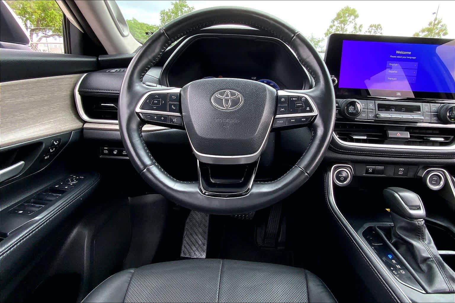 2024 Toyota Grand Highlander Hybrid Limited Coastal Cream at Group 1 Toyota Southwest