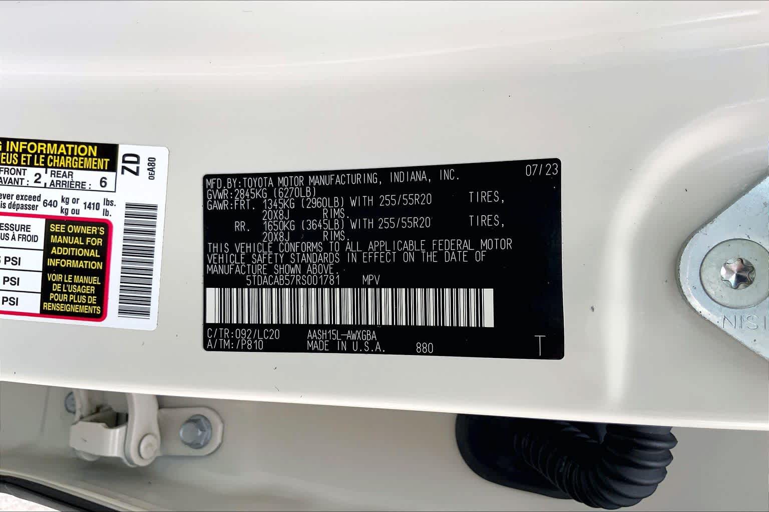 2024 Toyota Grand Highlander Hybrid Limited Coastal Cream at Group 1 Toyota Southwest