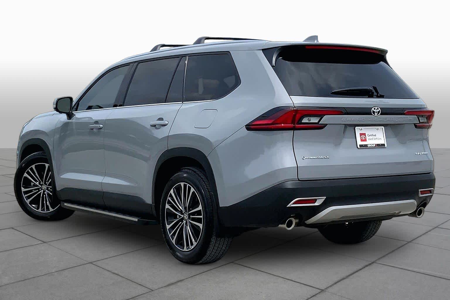 2026 Toyota Grand Highlander Hybrid MAX Platinum Cement at Group 1 Toyota Southwest