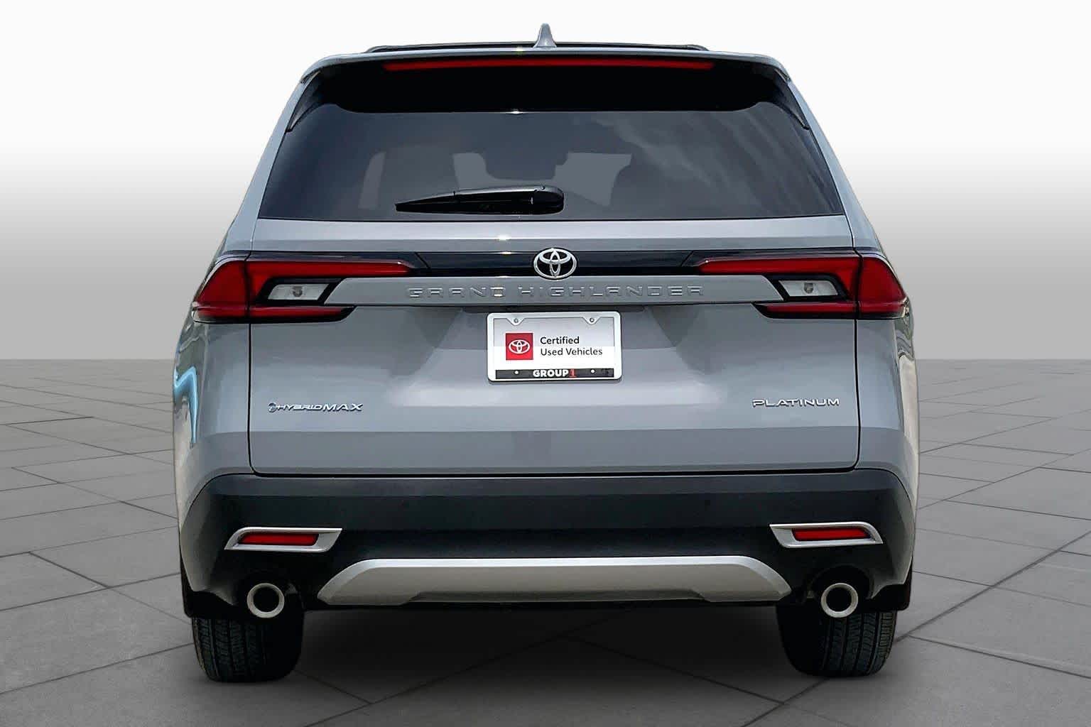 2026 Toyota Grand Highlander Hybrid MAX Platinum Cement at Group 1 Toyota Southwest