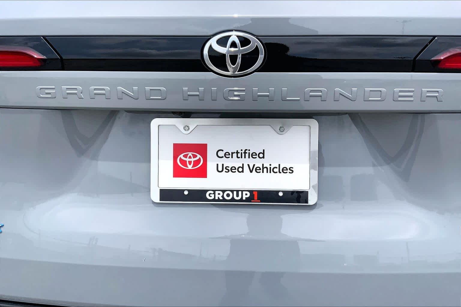 2026 Toyota Grand Highlander Hybrid MAX Platinum Cement at Group 1 Toyota Southwest