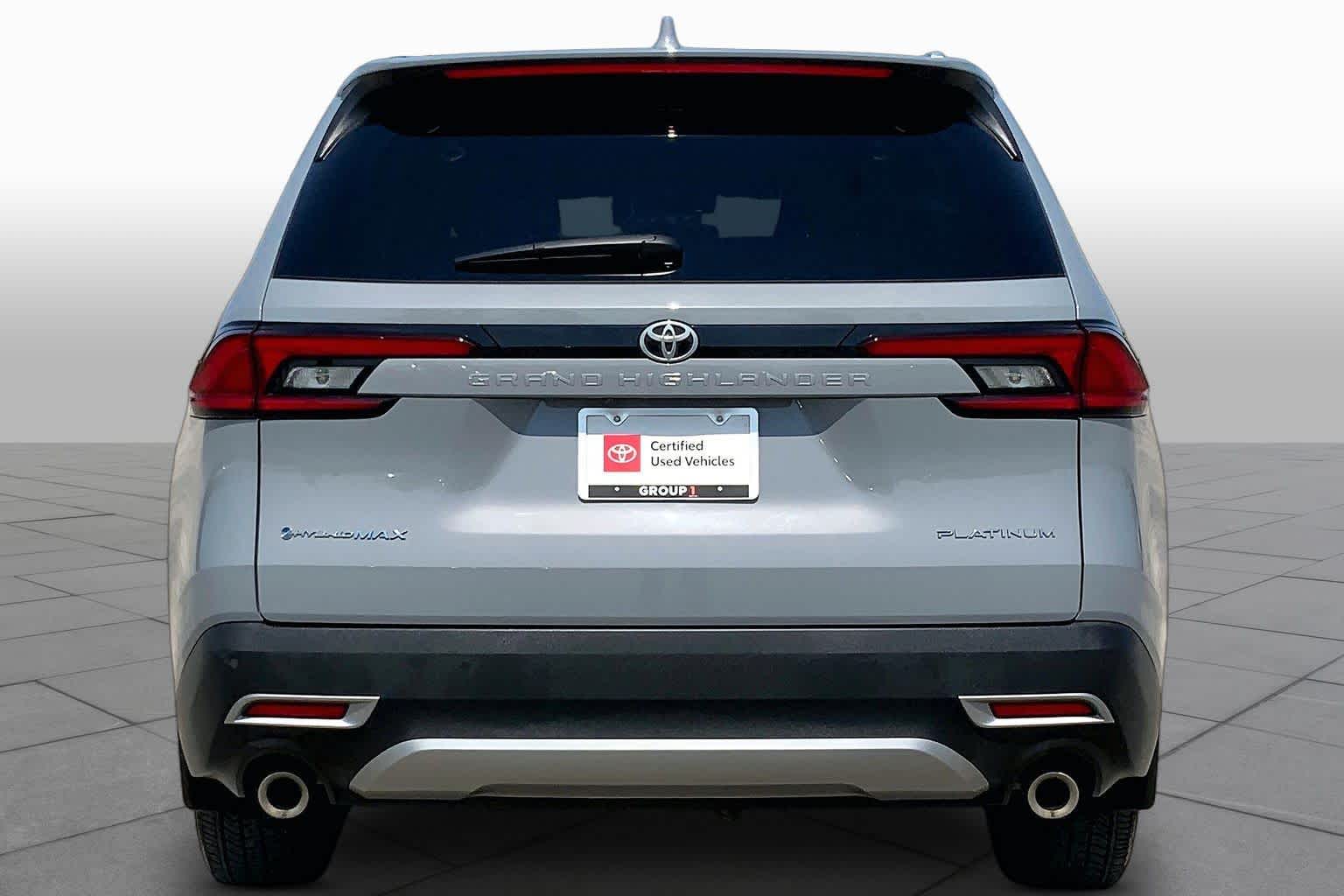 2025 Toyota Grand Highlander Hybrid MAX Platinum Cement at Group 1 Toyota Southwest