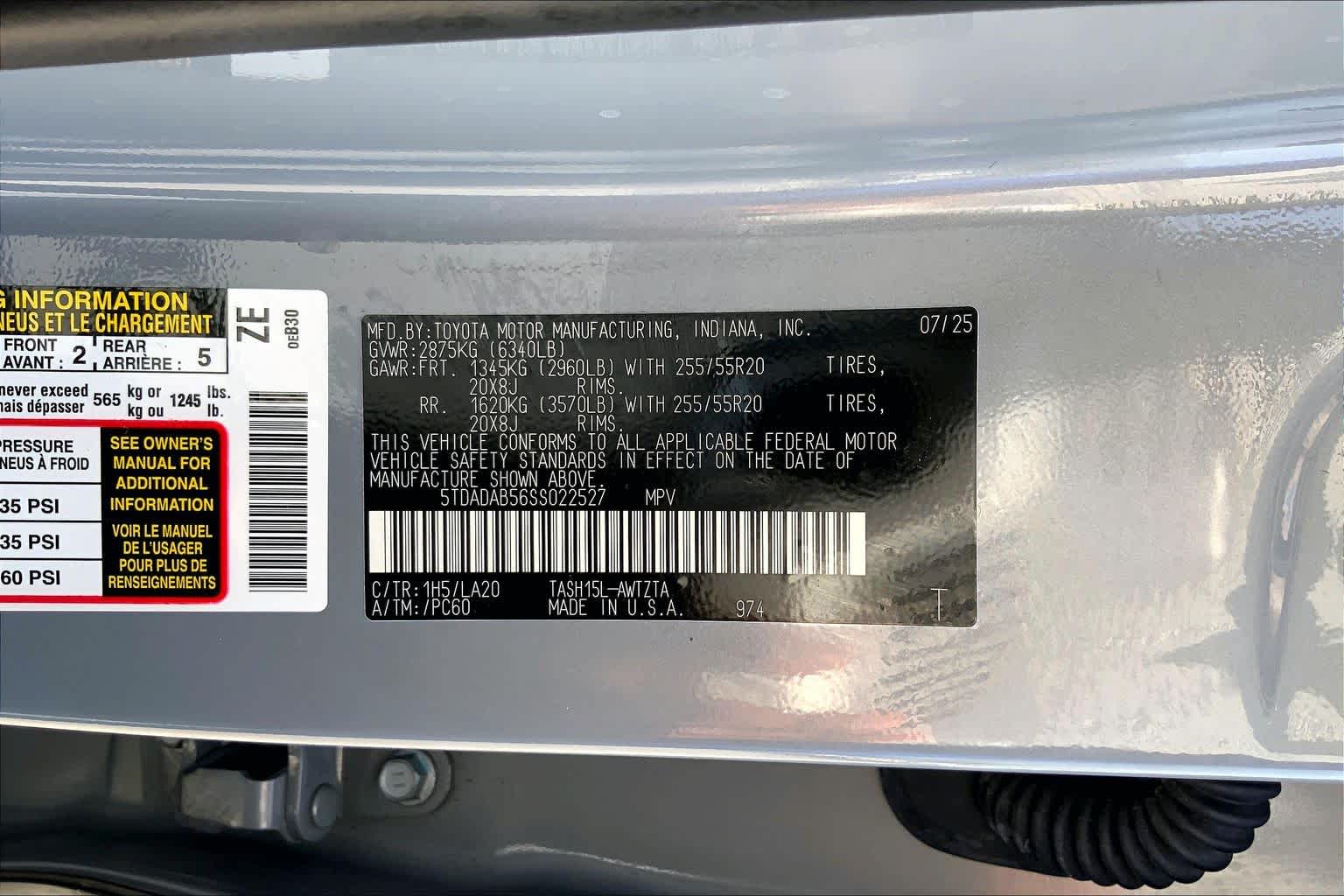 2025 Toyota Grand Highlander Hybrid MAX Platinum Cement at Group 1 Toyota Southwest