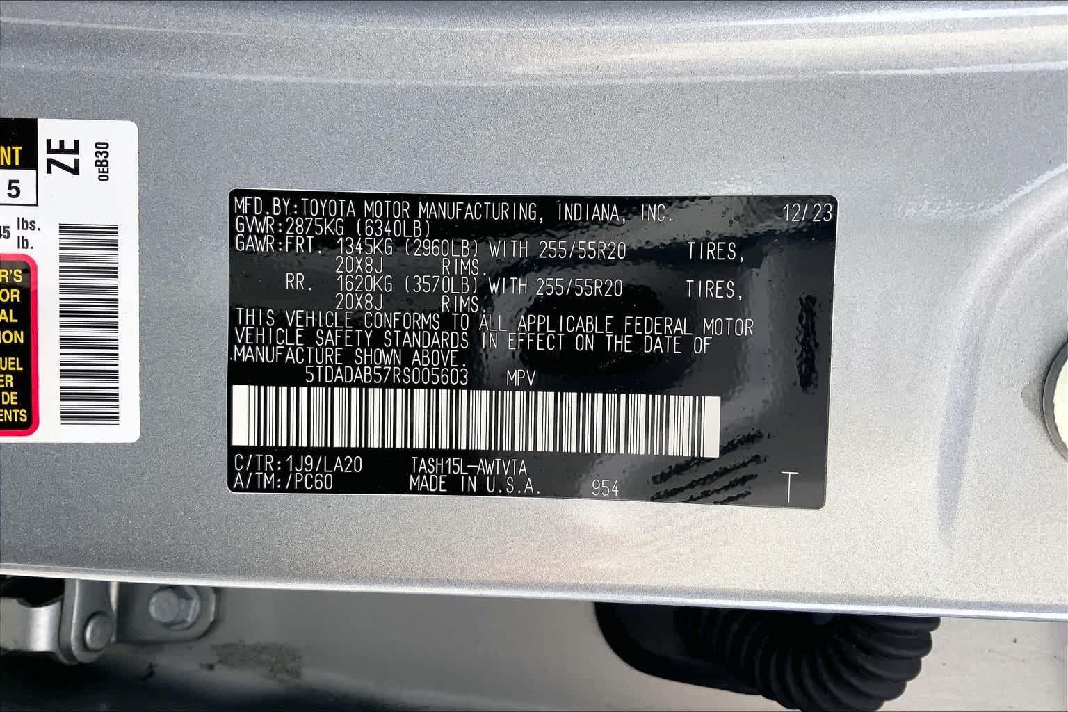 2024 Toyota Grand Highlander Hybrid MAX Limited Celestial Silver Metallic at AutoNation USA Katy