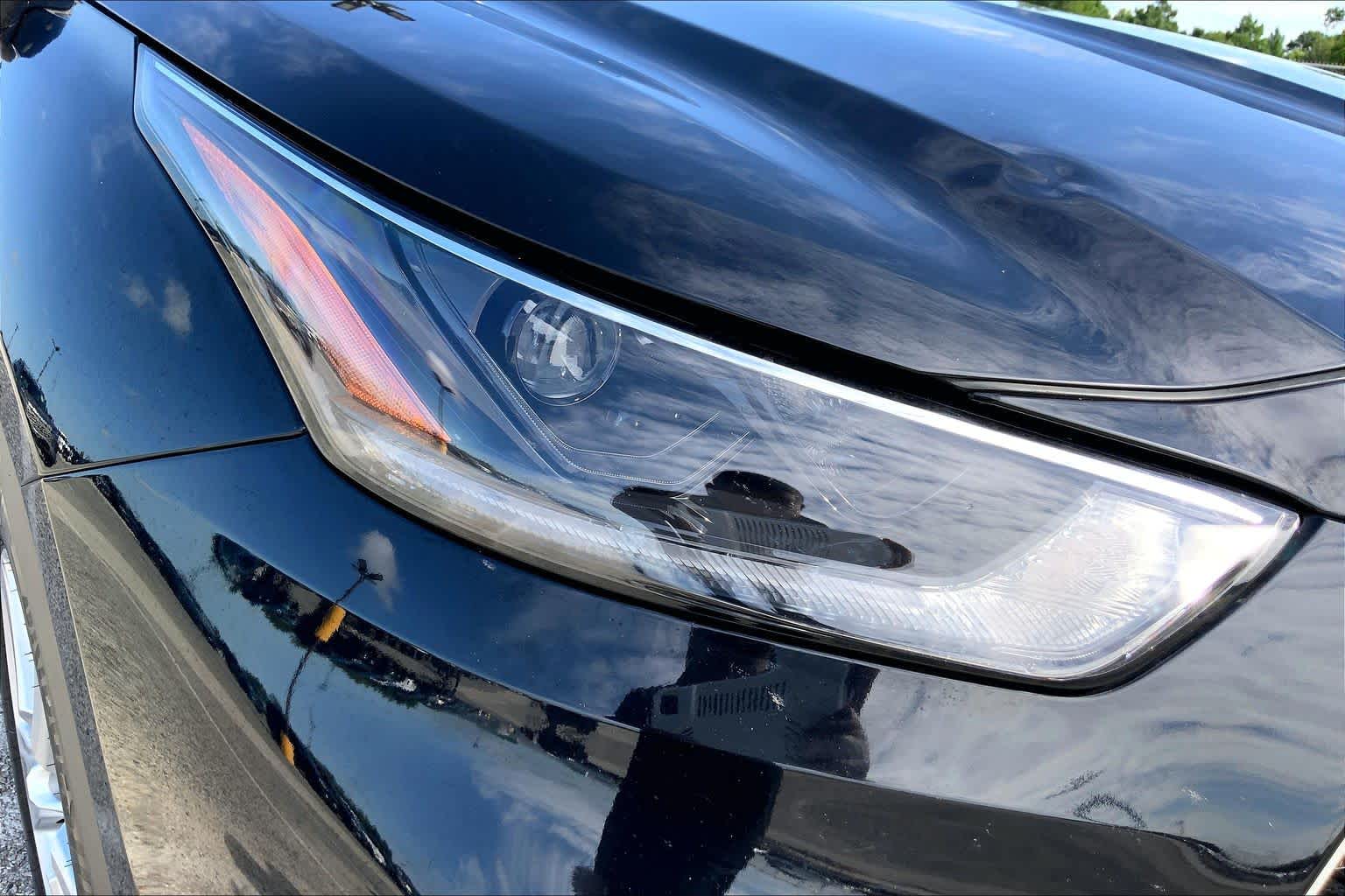 2021 Toyota Highlander LE Midnight Black Metallic at Group 1 Toyota Southwest