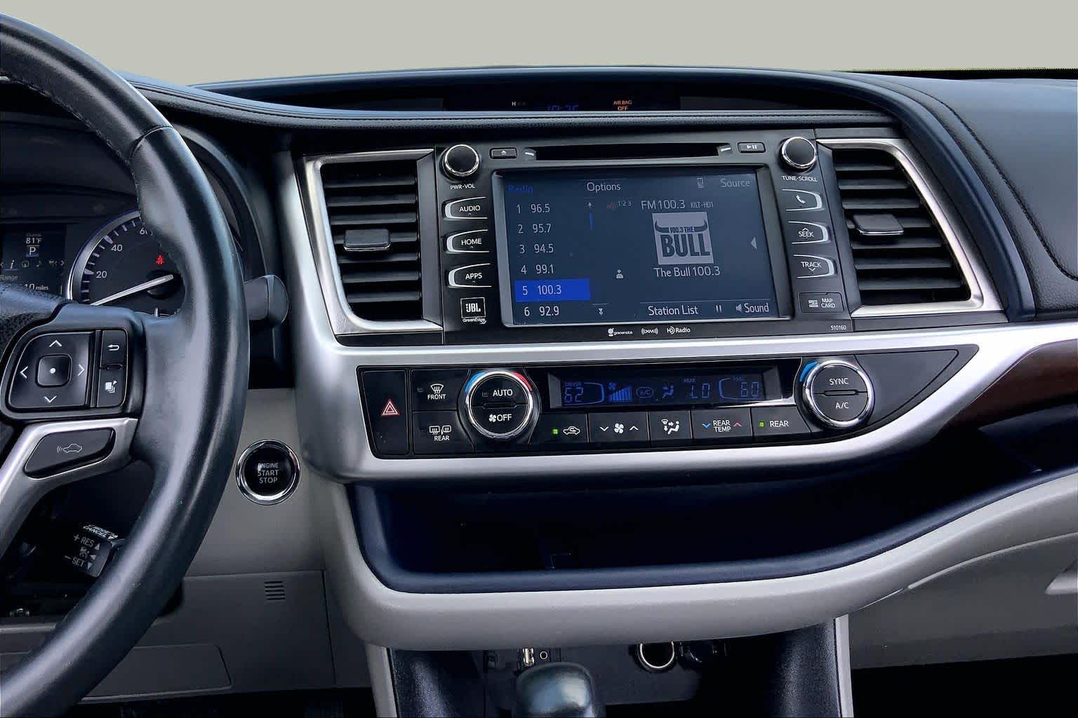 2016 Toyota Highlander Limited Platinum Silver Sky Metallic at AutoNation USA Houston