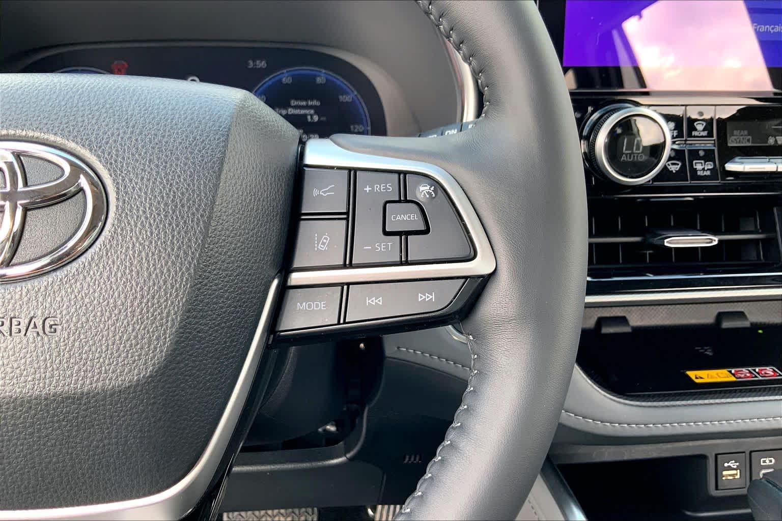 2025 Toyota Highlander Hybrid Platinum Celestial Silver Metallic at AutoNation USA Houston