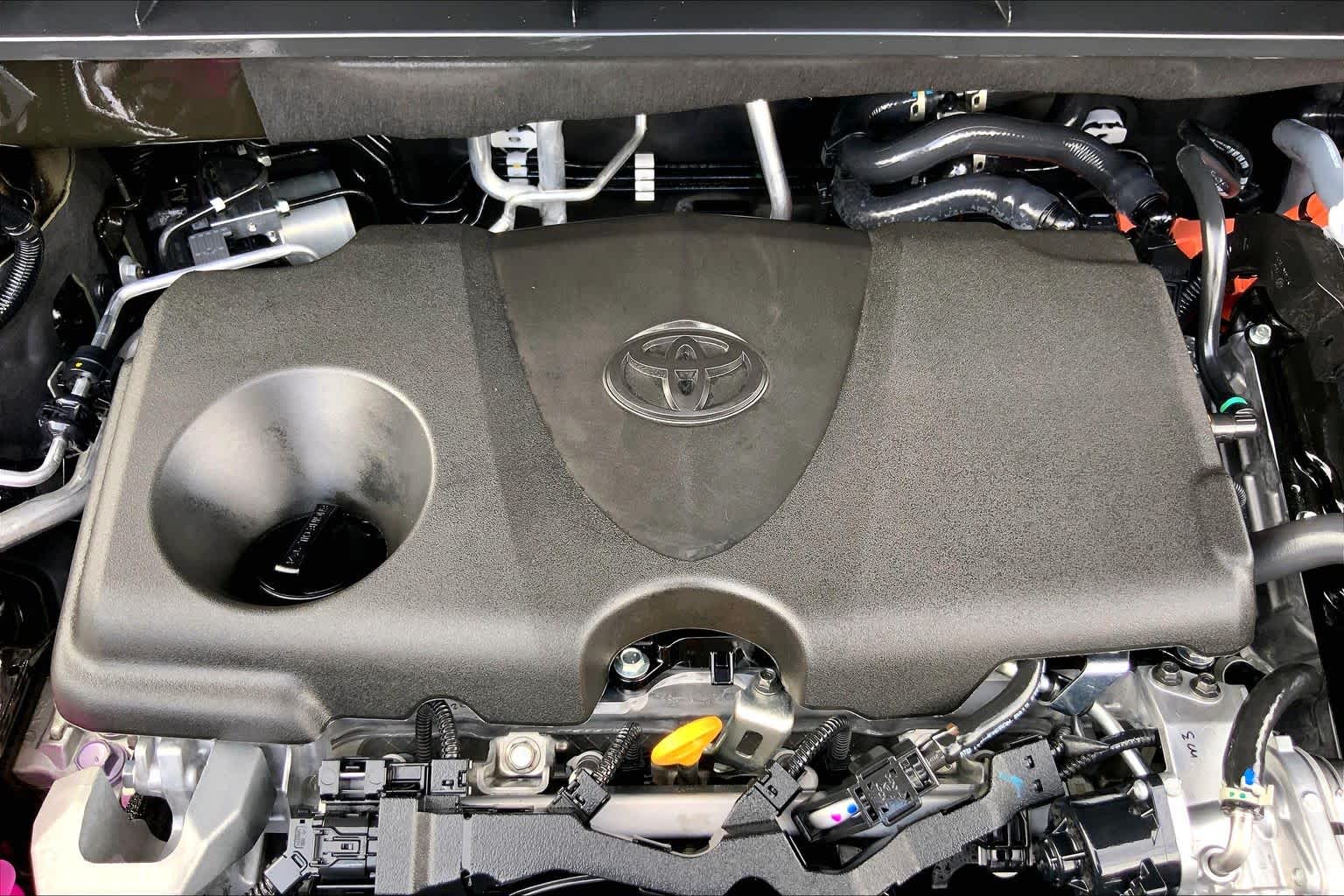 2026 Toyota Highlander Hybrid Platinum Midnight Black Metallic at Group 1 Toyota Southwest