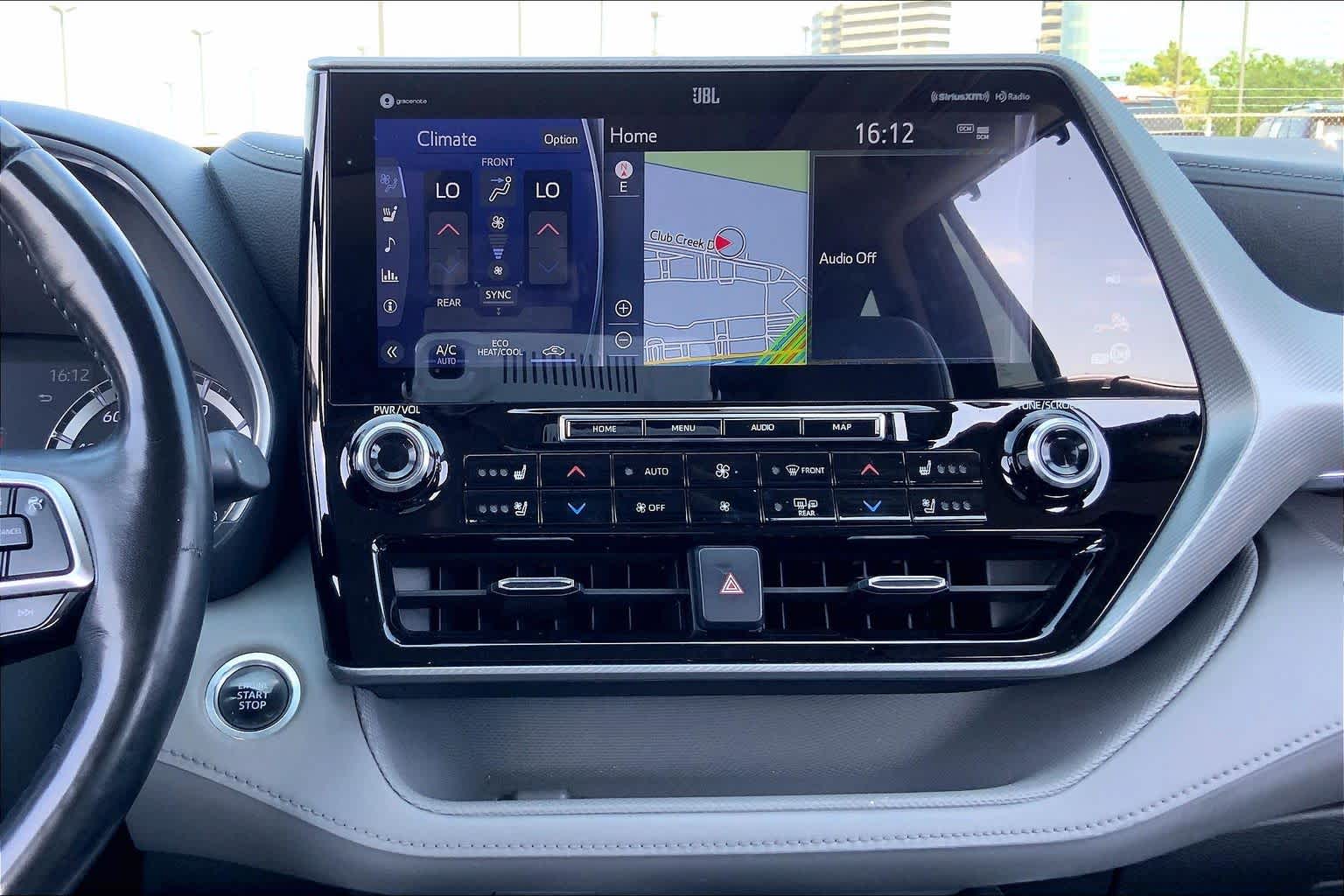 2021 Toyota Highlander Platinum Midnight Black Metallic at HGreg Houston