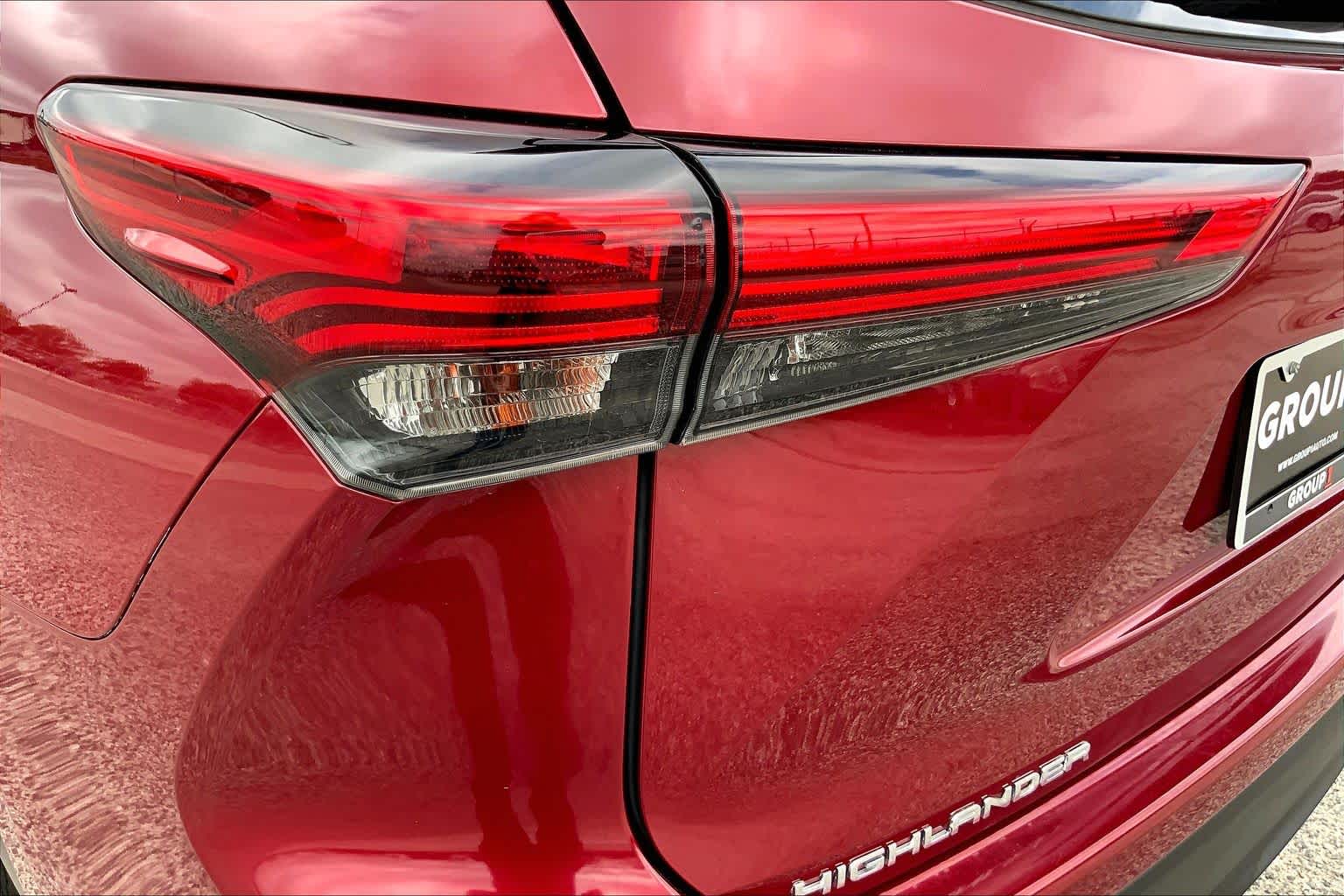 2021 Toyota Highlander XLE Ruby Flare Pearl at AutoNation Toyota Gulf Fwy