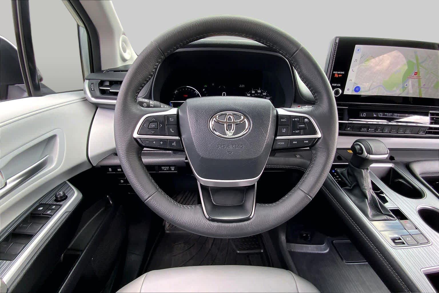 2025 Toyota Sienna XLE Celestial Silver Metallic at Group 1 Toyota Southwest