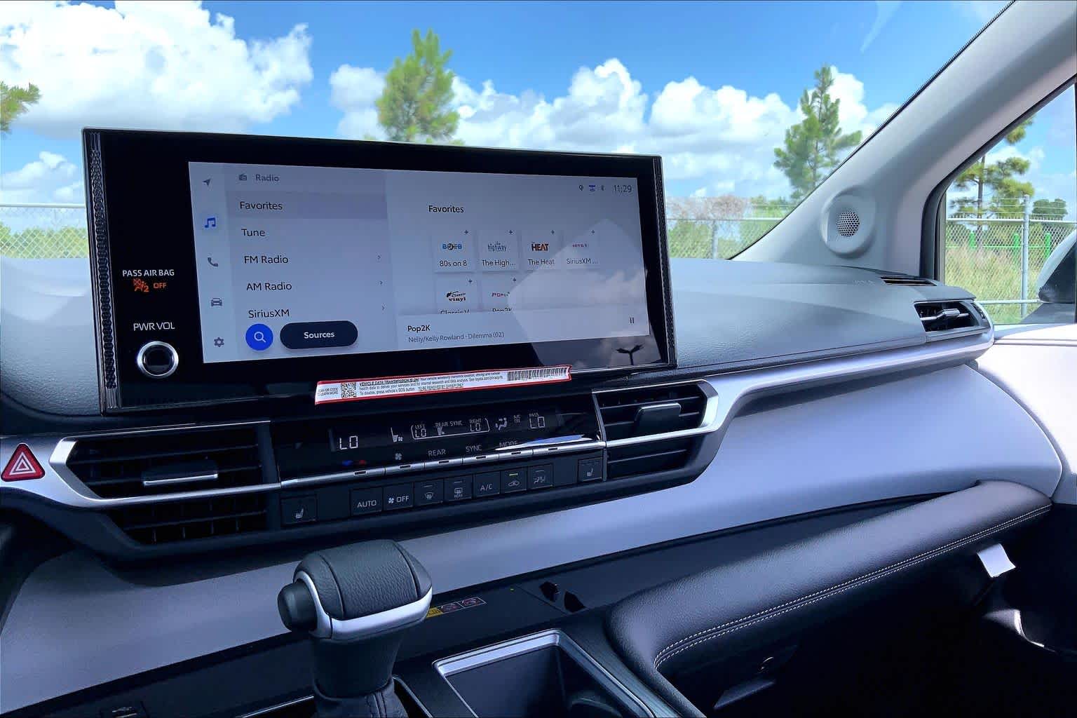 2025 Toyota Sienna XLE Wind Chill Pearl at Group 1 Toyota Southwest