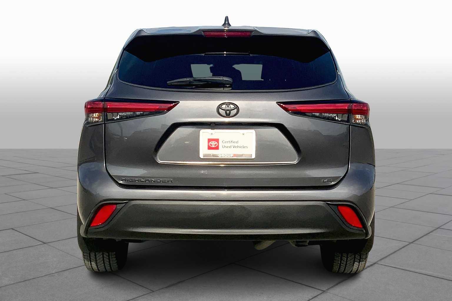 2023 Toyota Highlander LE Magnetic Gray Metallic at AutoNation USA Houston