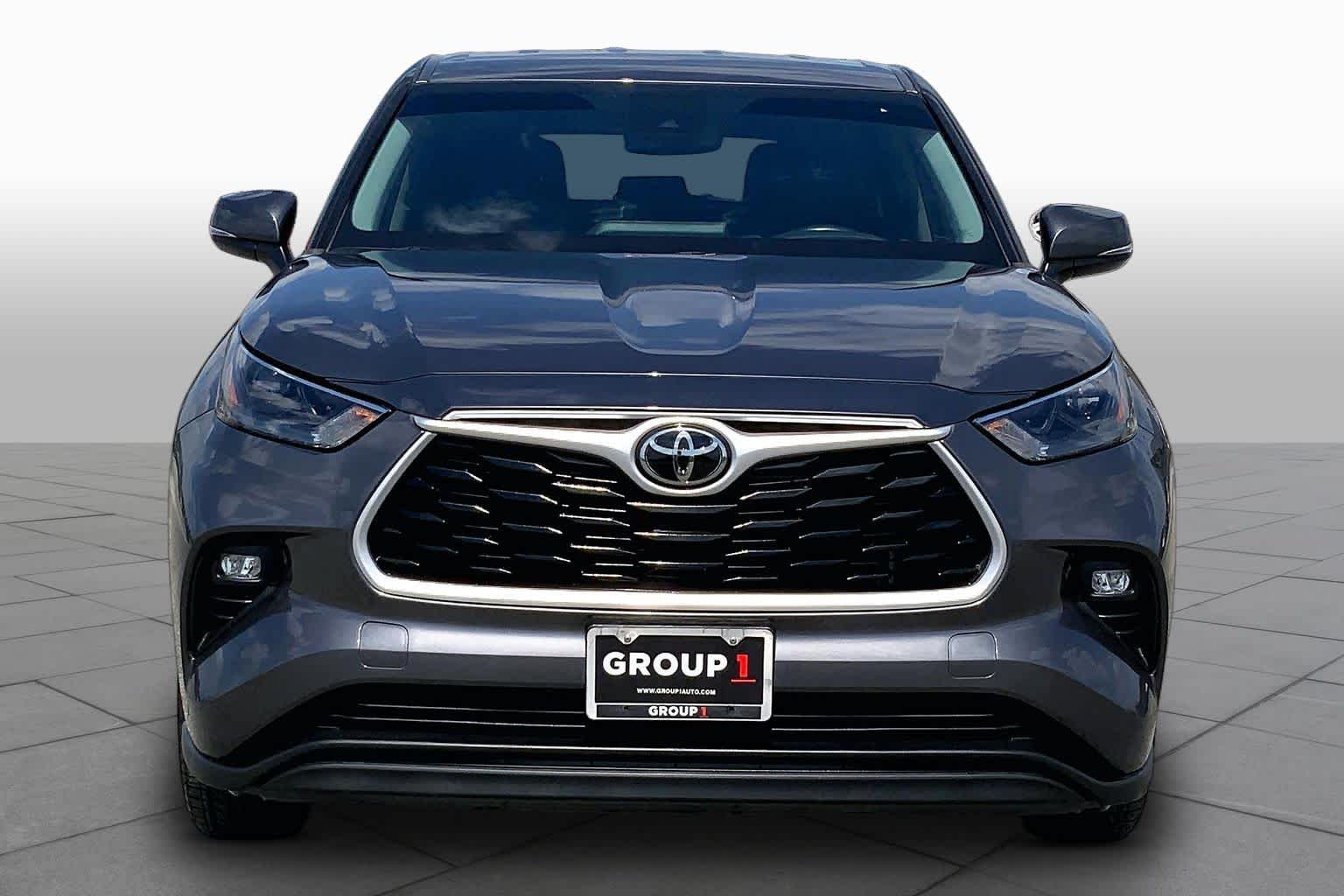2023 Toyota Highlander LE Magnetic Gray Metallic at Group 1 Toyota Southwest