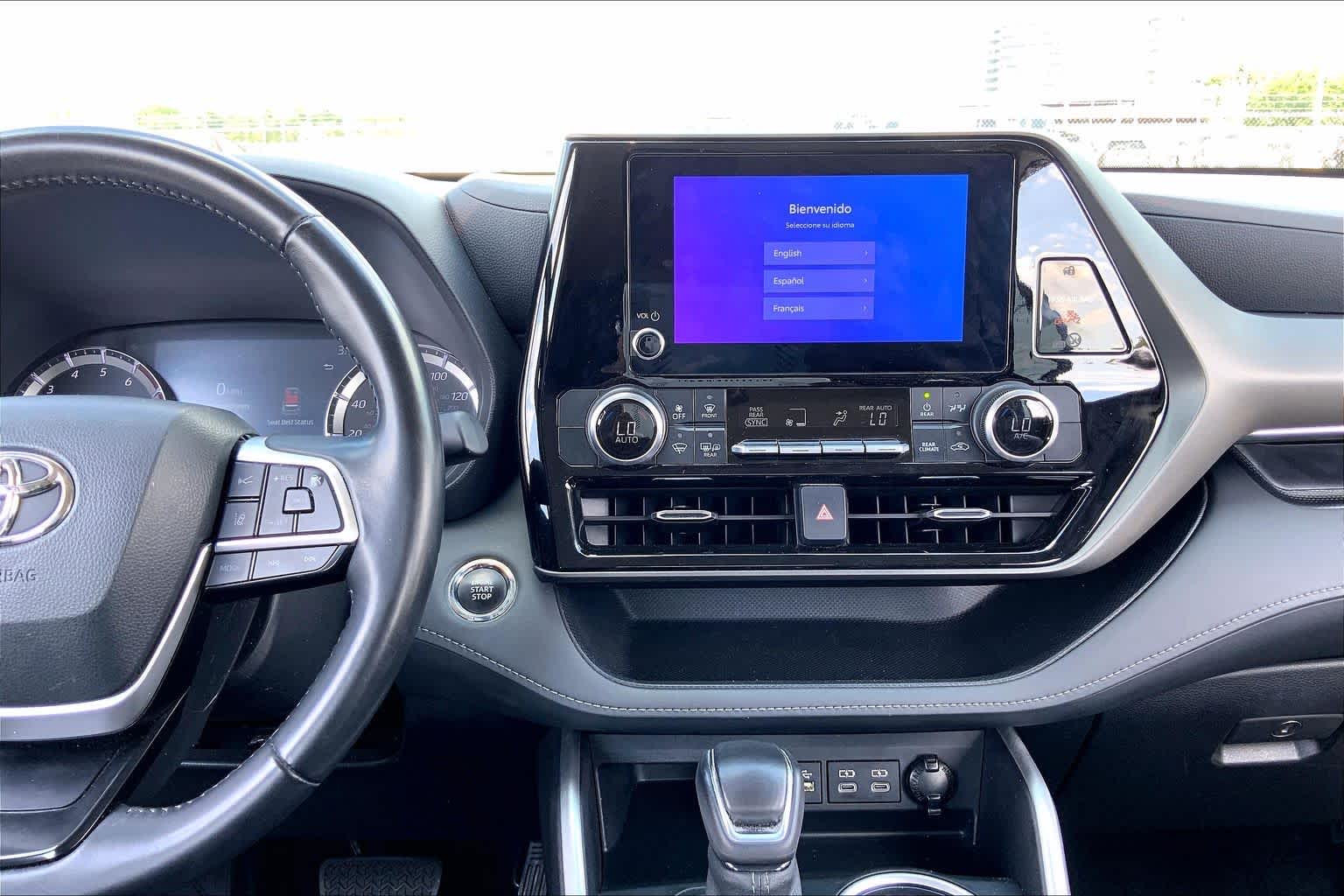 2023 Toyota Highlander LE Magnetic Gray Metallic at Group 1 Toyota Southwest