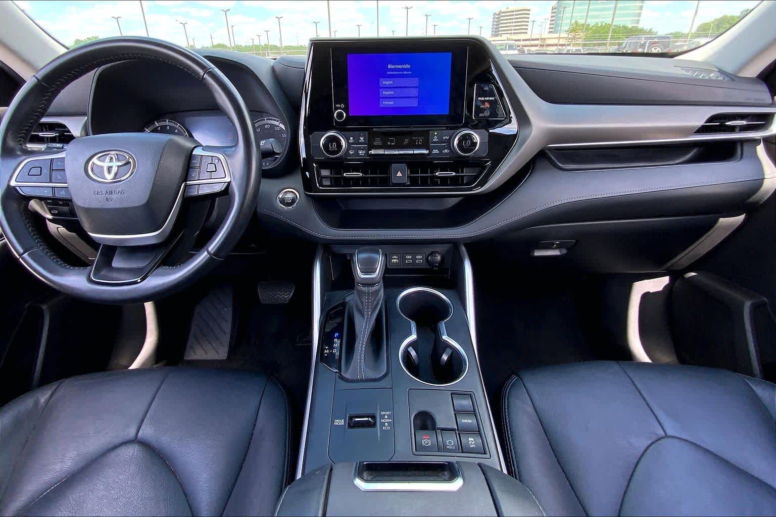 2023 Toyota Highlander LE Magnetic Gray Metallic at Group 1 Toyota Southwest