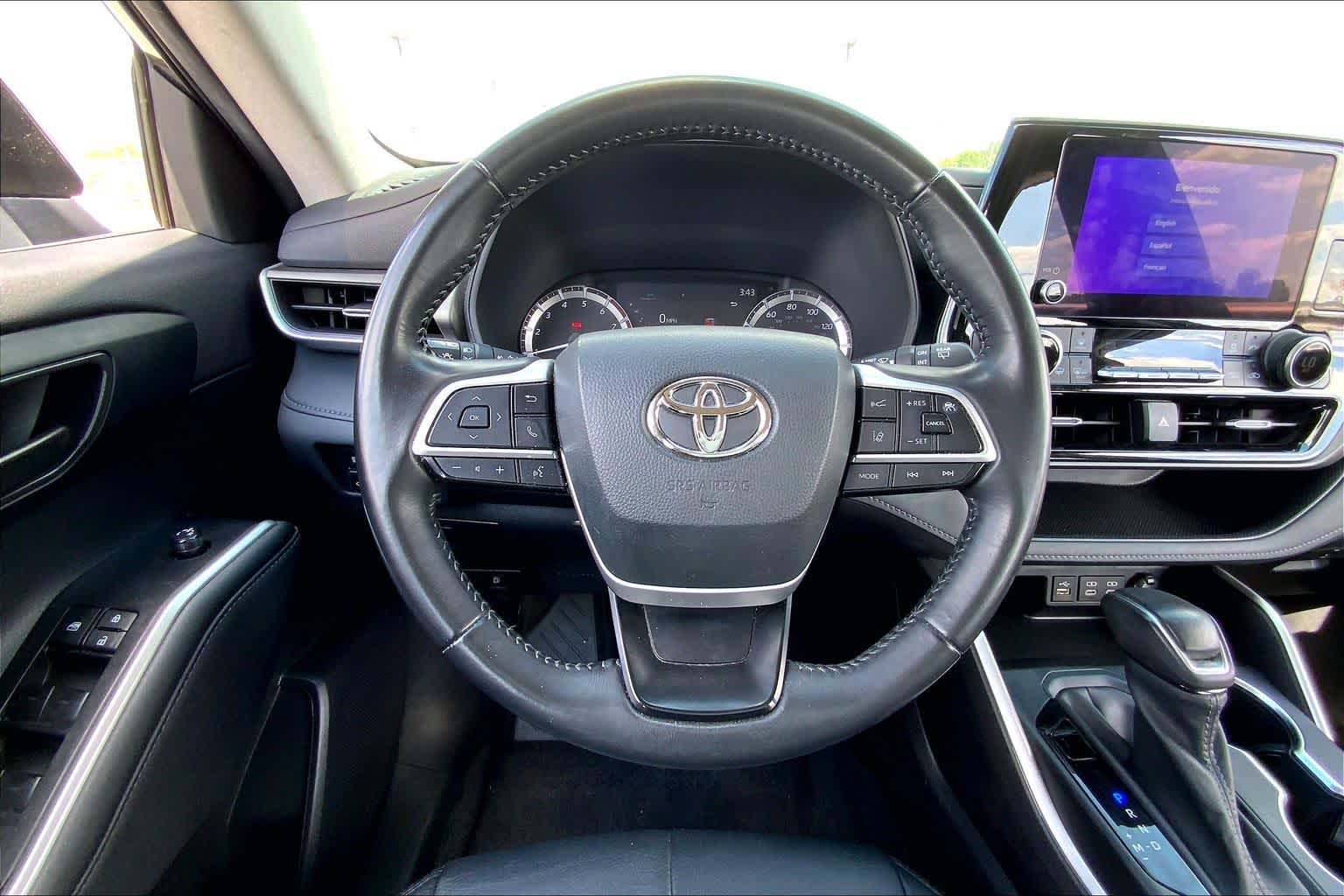 2023 Toyota Highlander LE Magnetic Gray Metallic at Group 1 Toyota Southwest