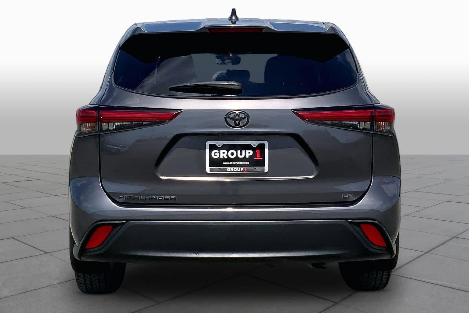 2023 Toyota Highlander LE Magnetic Gray Metallic at Group 1 Toyota Southwest