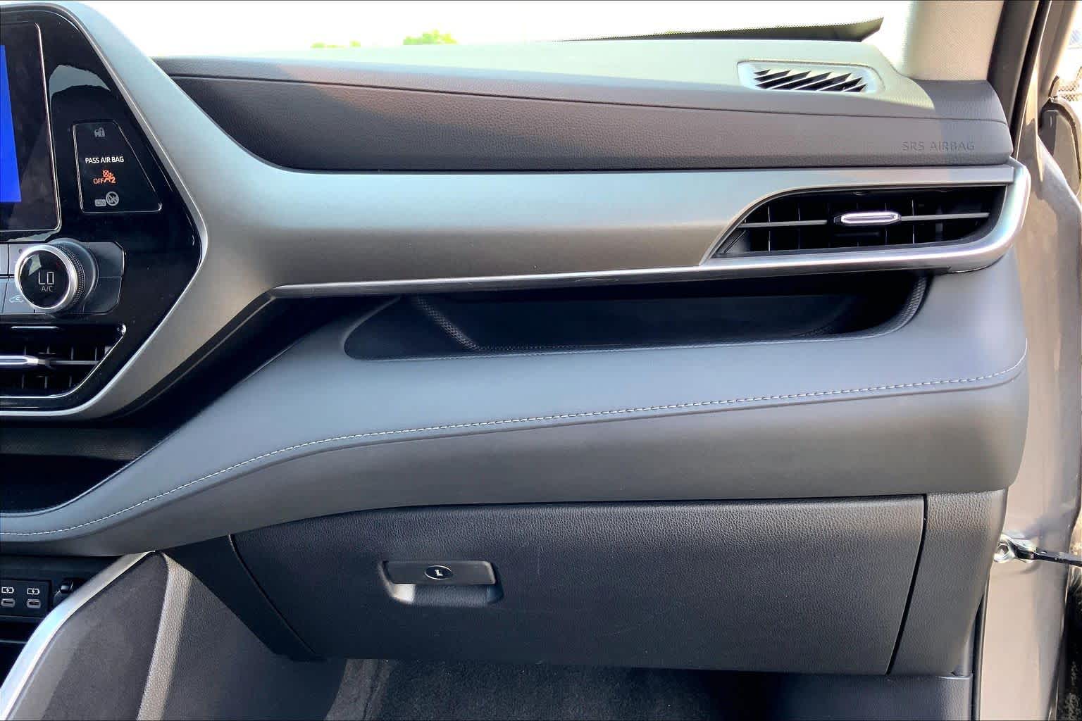 2023 Toyota Highlander LE Magnetic Gray Metallic at Group 1 Toyota Southwest