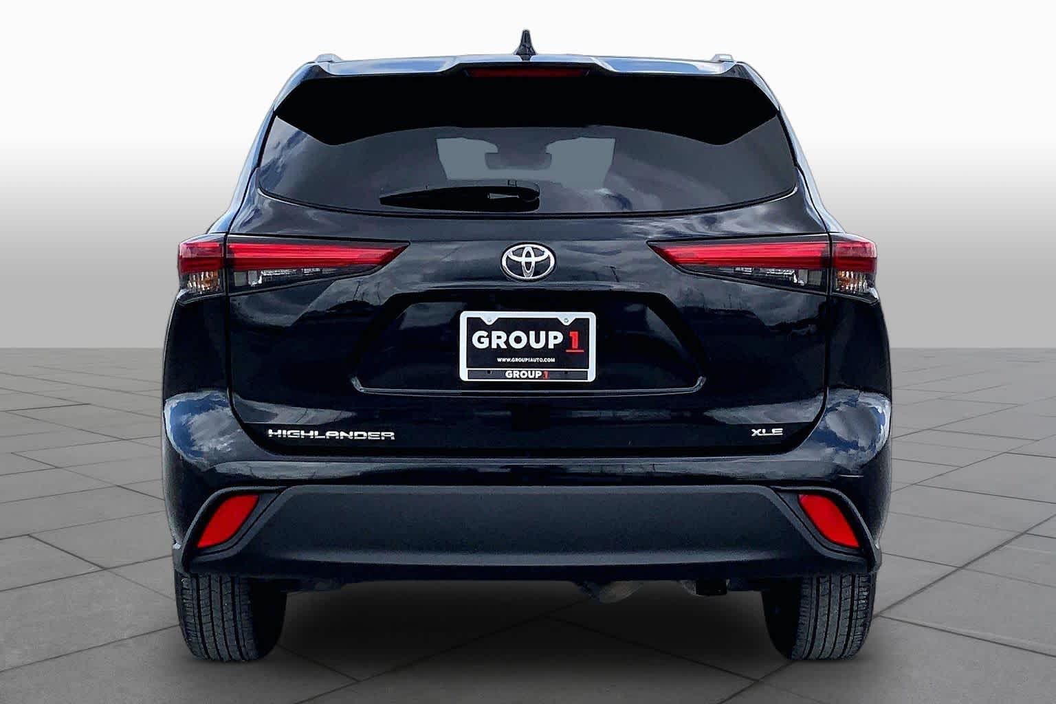 2023 Toyota Highlander XLE Midnight Black Metallic at Group 1 Toyota Southwest