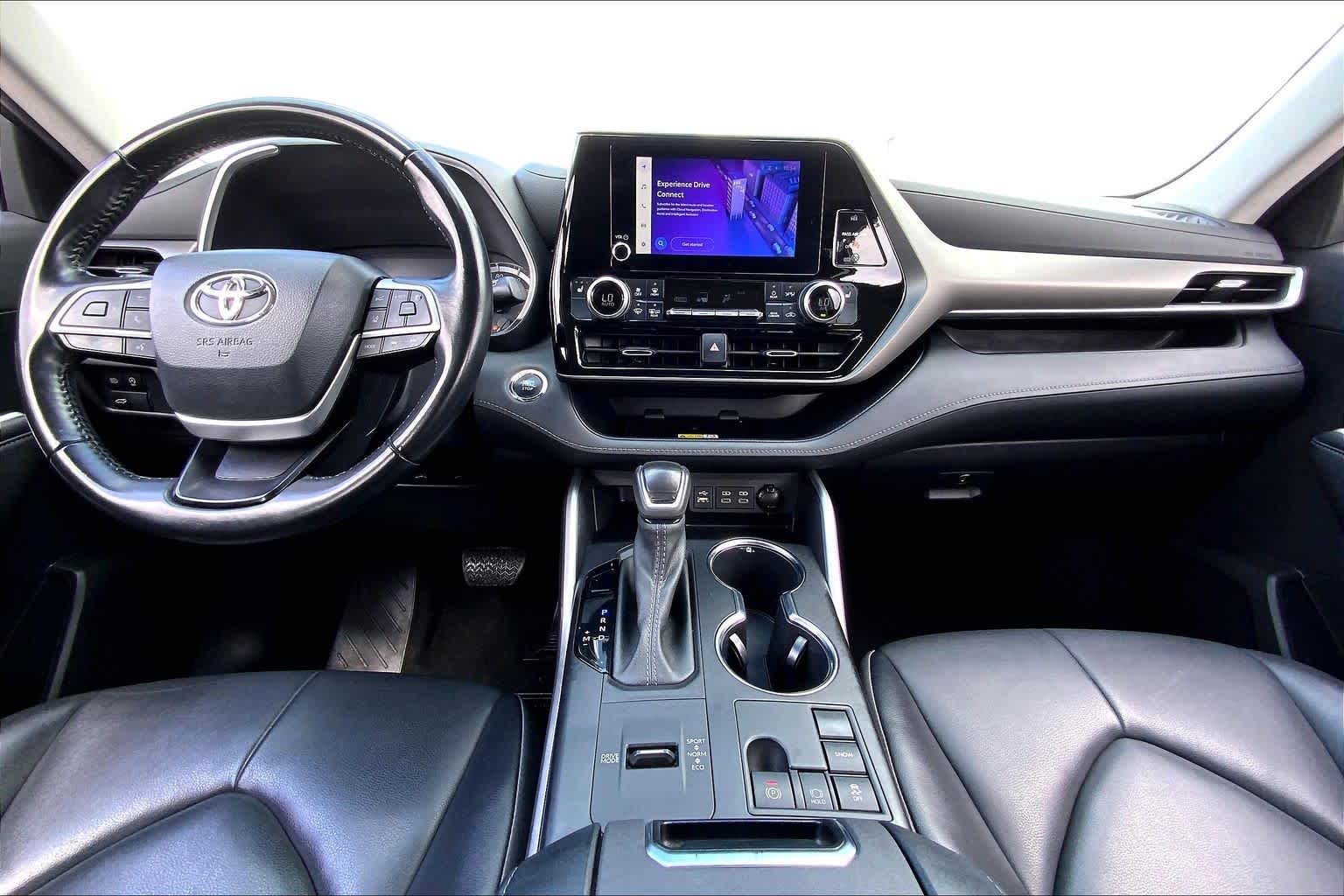 2023 Toyota Highlander XLE Midnight Black Metallic at Group 1 Toyota Southwest