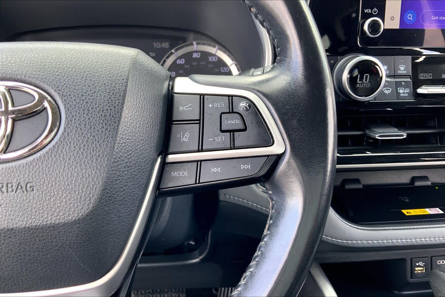 2023 Toyota Highlander XLE Midnight Black Metallic at Group 1 Toyota Southwest
