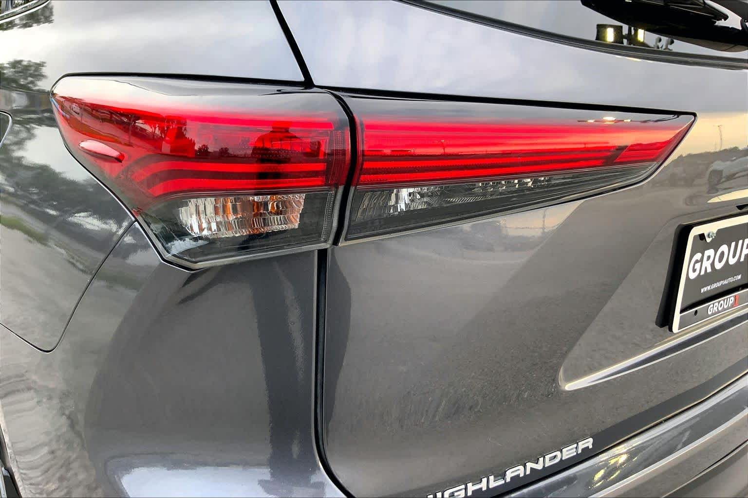2023 Toyota Highlander XLE Magnetic Gray Metallic at Group 1 Toyota Southwest
