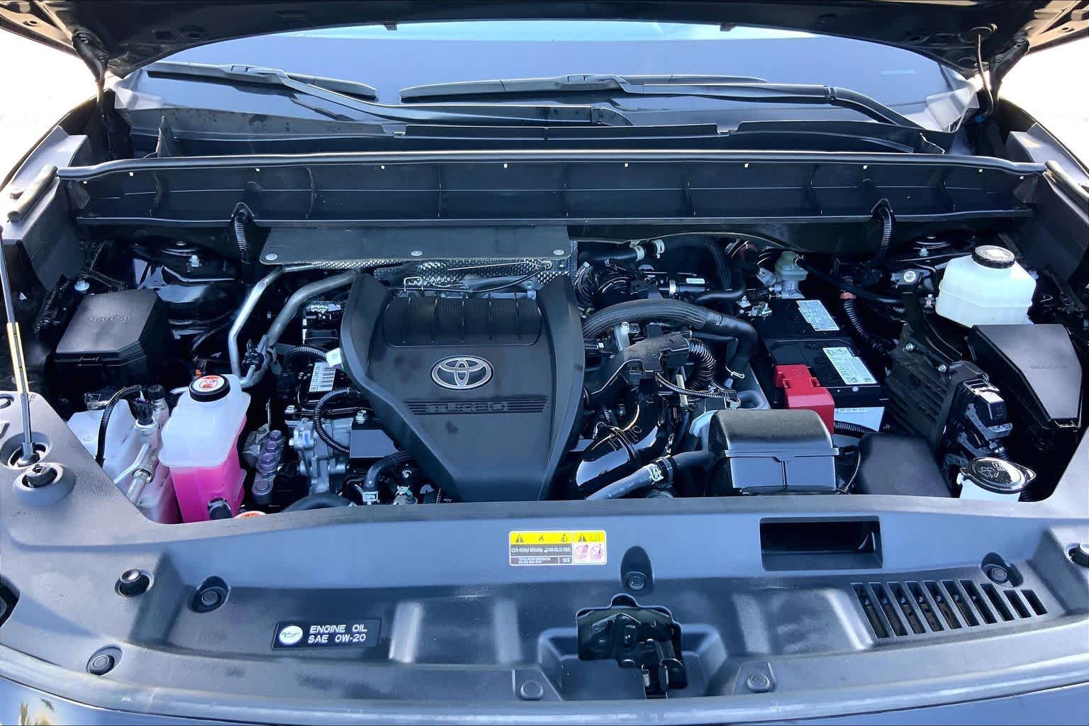 2023 Toyota Highlander LE Midnight Black Metallic at Group 1 Toyota Southwest