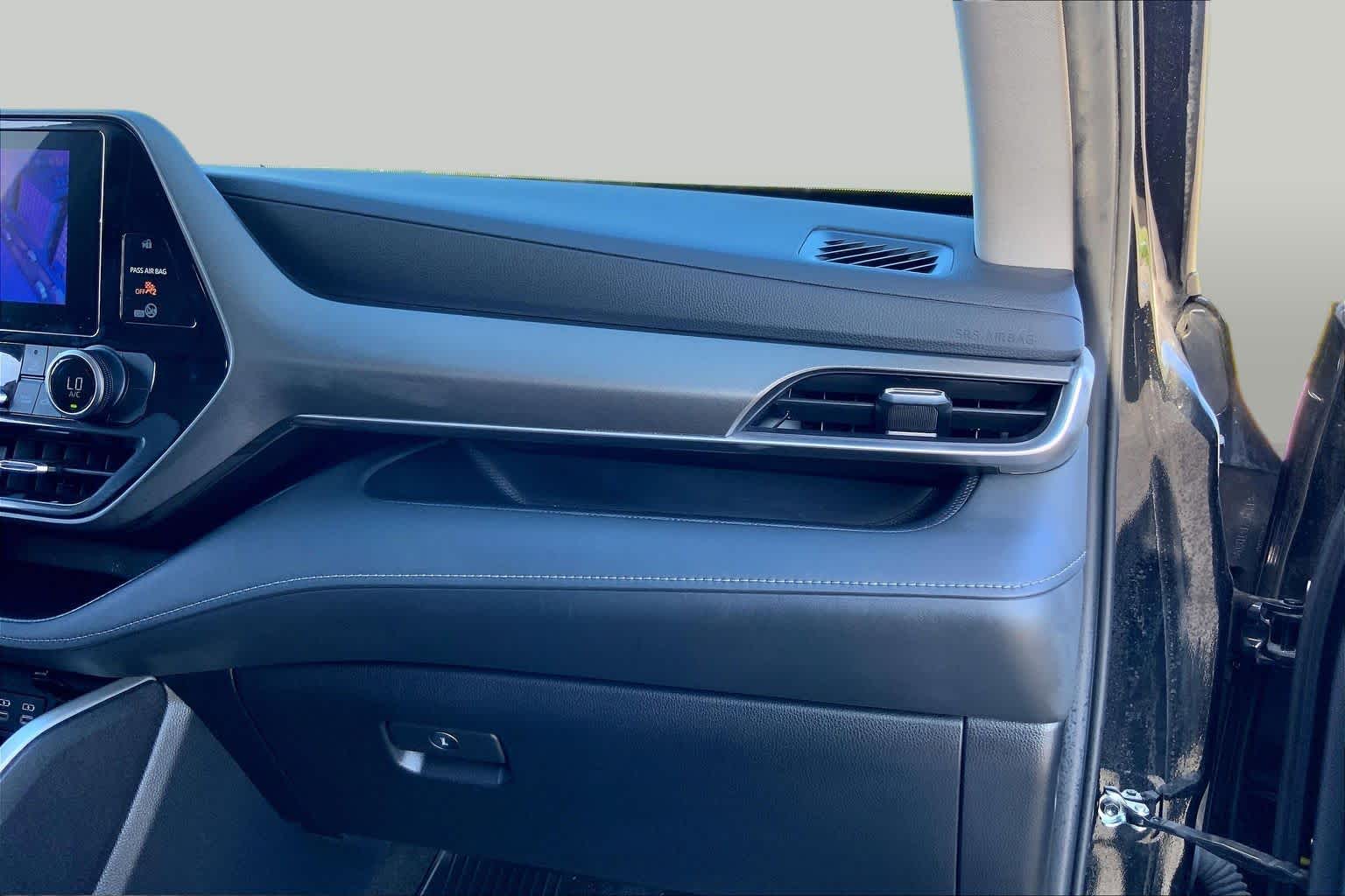2023 Toyota Highlander LE Midnight Black Metallic at Group 1 Toyota Southwest