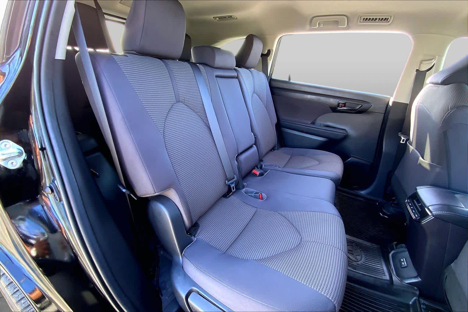2023 Toyota Highlander LE Midnight Black Metallic at Group 1 Toyota Southwest