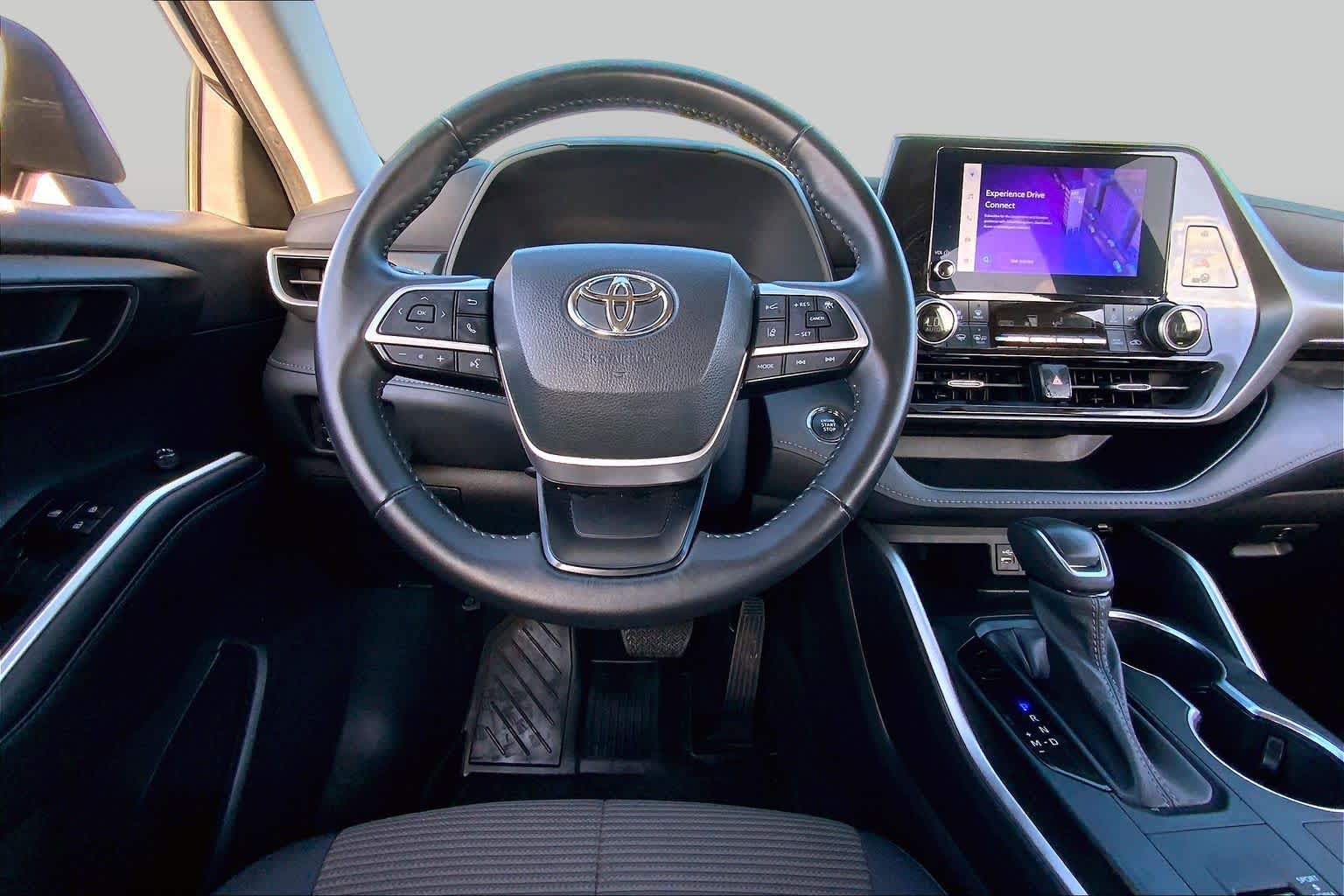 2023 Toyota Highlander LE Midnight Black Metallic at Group 1 Toyota Southwest