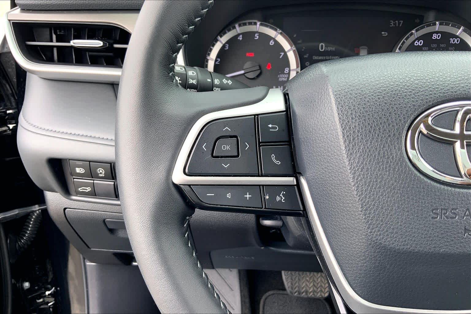 2024 Toyota Highlander XLE Midnight Black Metallic at AutoNation Toyota Gulf Fwy
