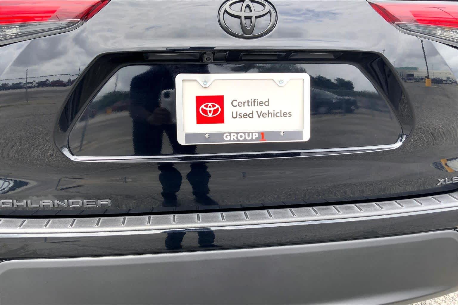 2024 Toyota Highlander XLE Midnight Black Metallic at AutoNation Toyota Gulf Fwy
