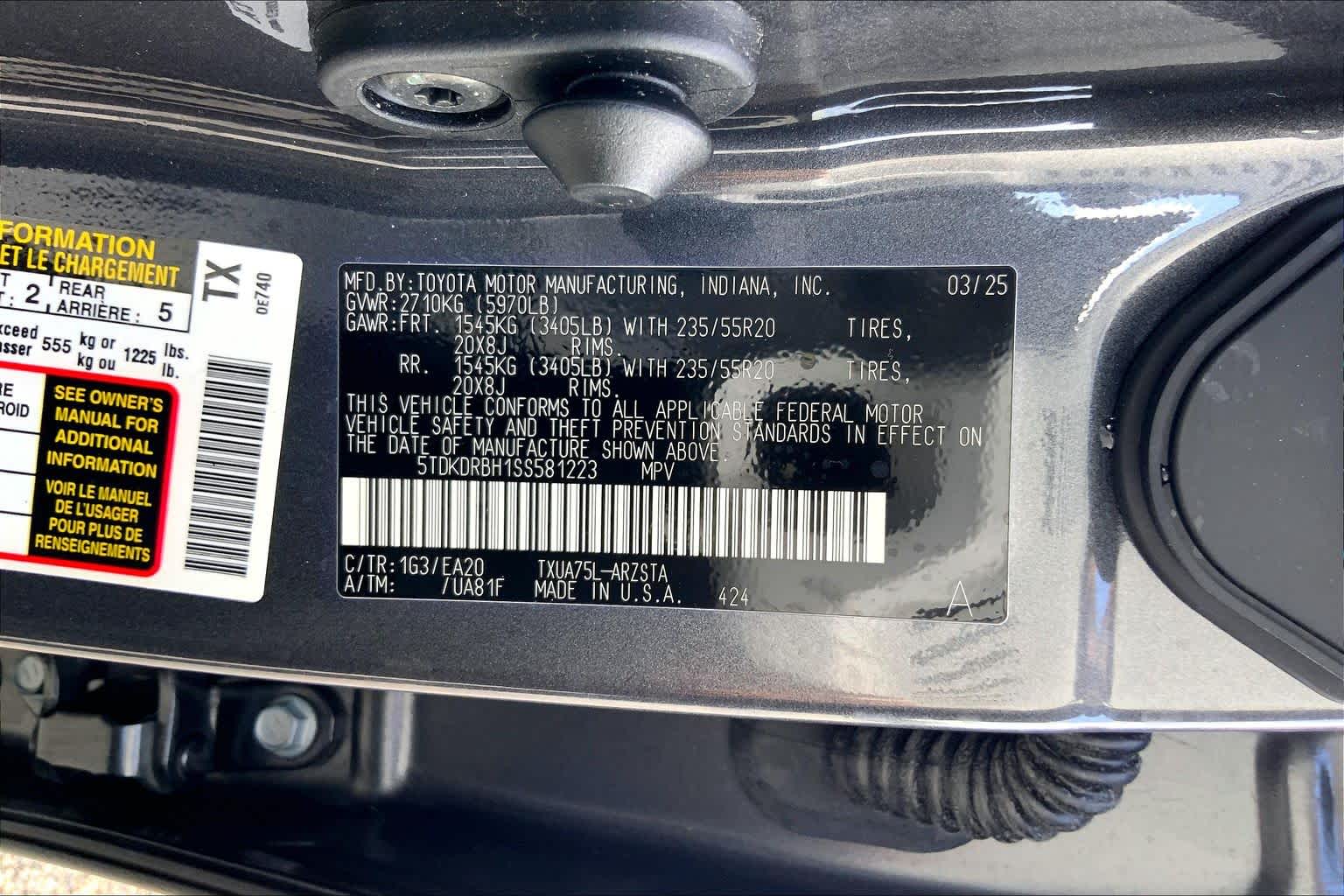 2025 Toyota Highlander XSE Magnetic Gray Metallic at Team Toyota