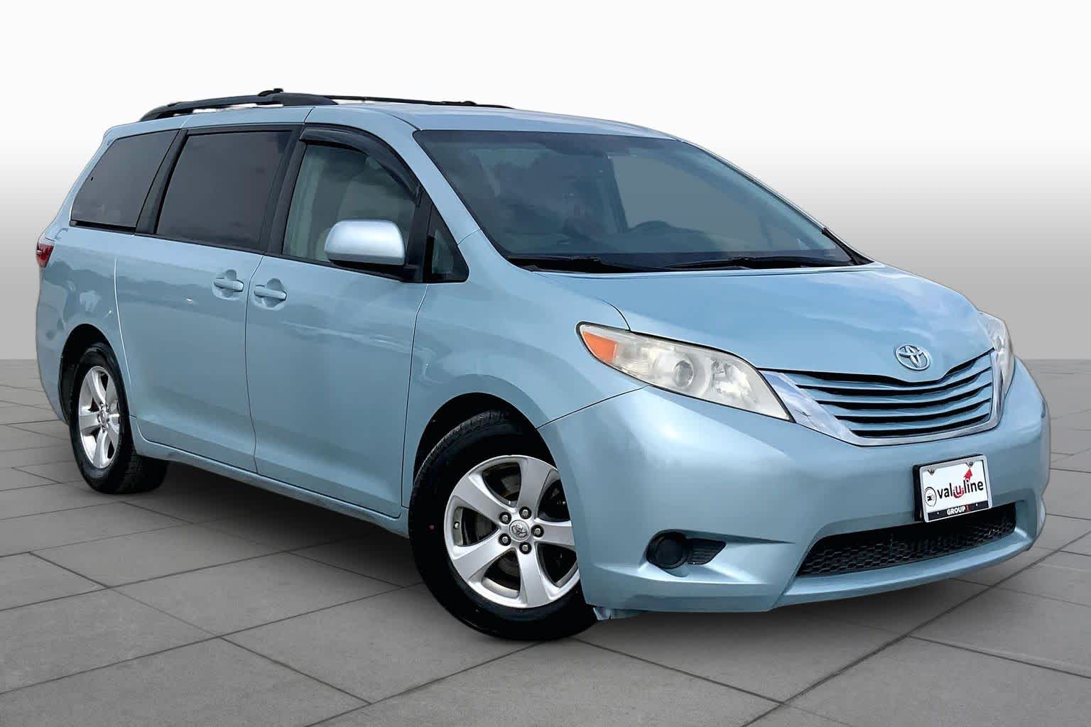 2015 Toyota Sienna LE Sky Blue Pearl at Lexus Southwest Houston