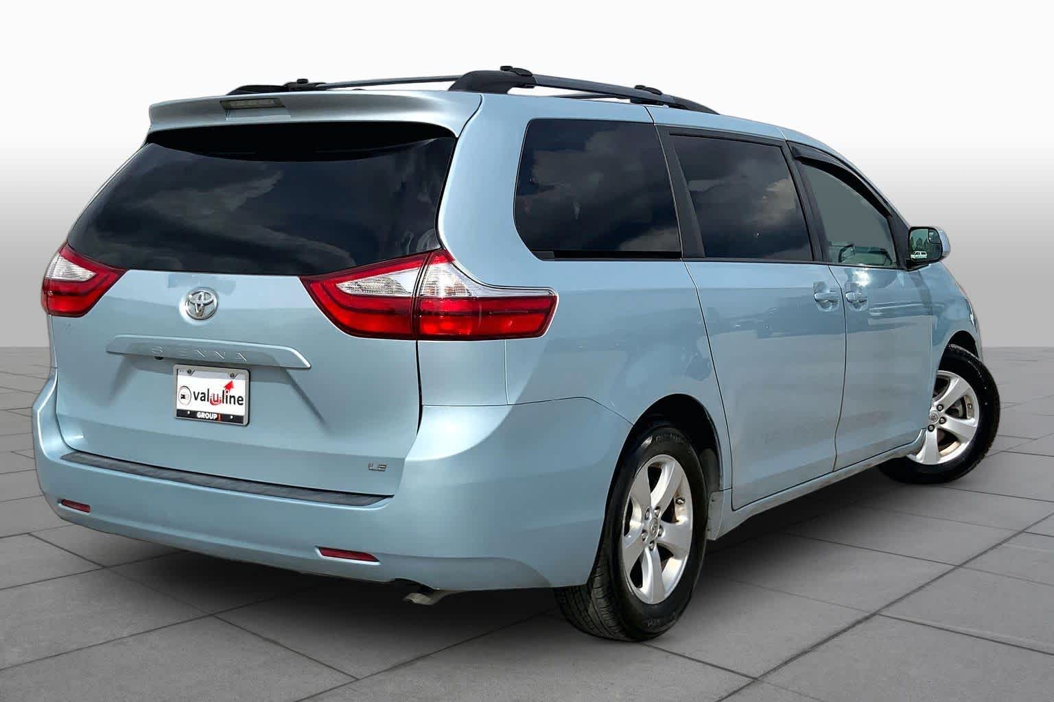 2015 Toyota Sienna LE Sky Blue Pearl at Lexus Southwest Houston