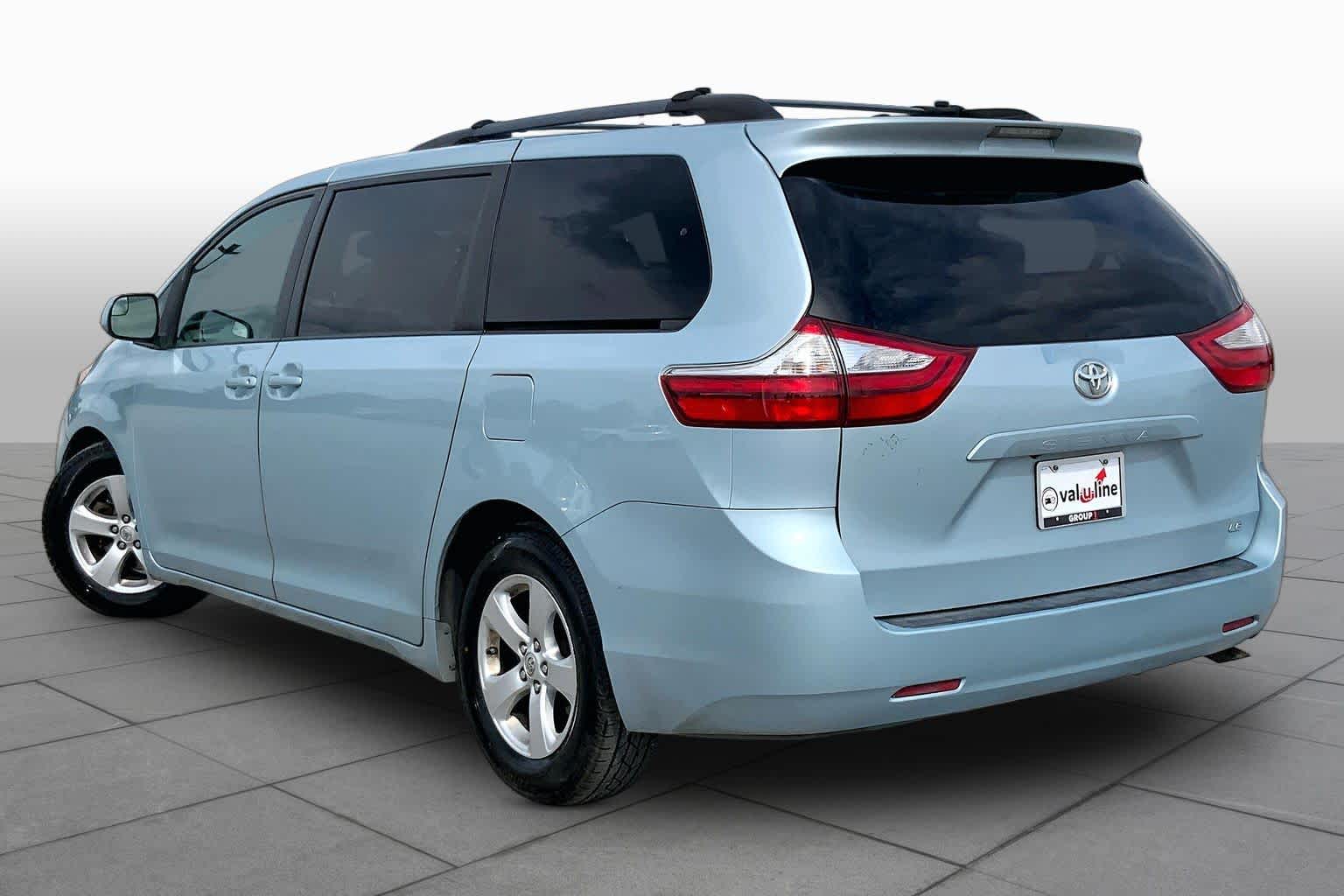 2015 Toyota Sienna LE Sky Blue Pearl at Lexus Southwest Houston