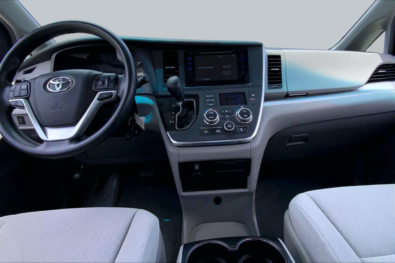 2016 Toyota Sienna LE Silver Sky Metallic at AutoNation USA Katy