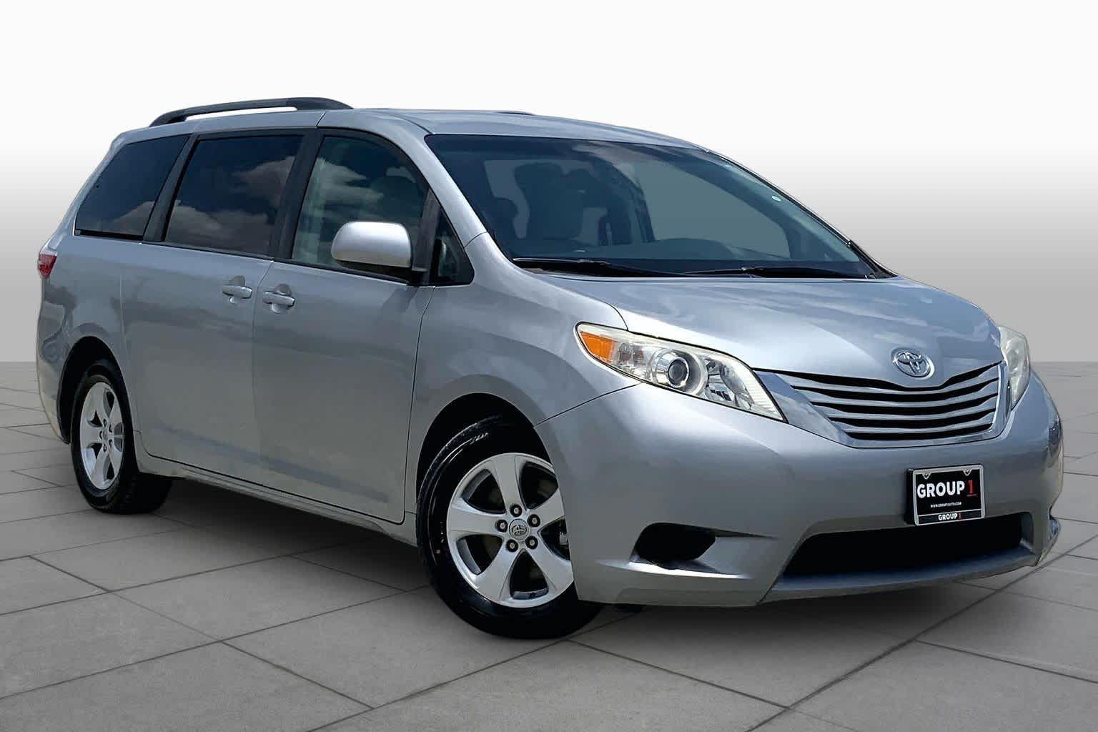 2016 Toyota Sienna LE Silver Sky Metallic at AutoNation USA Katy
