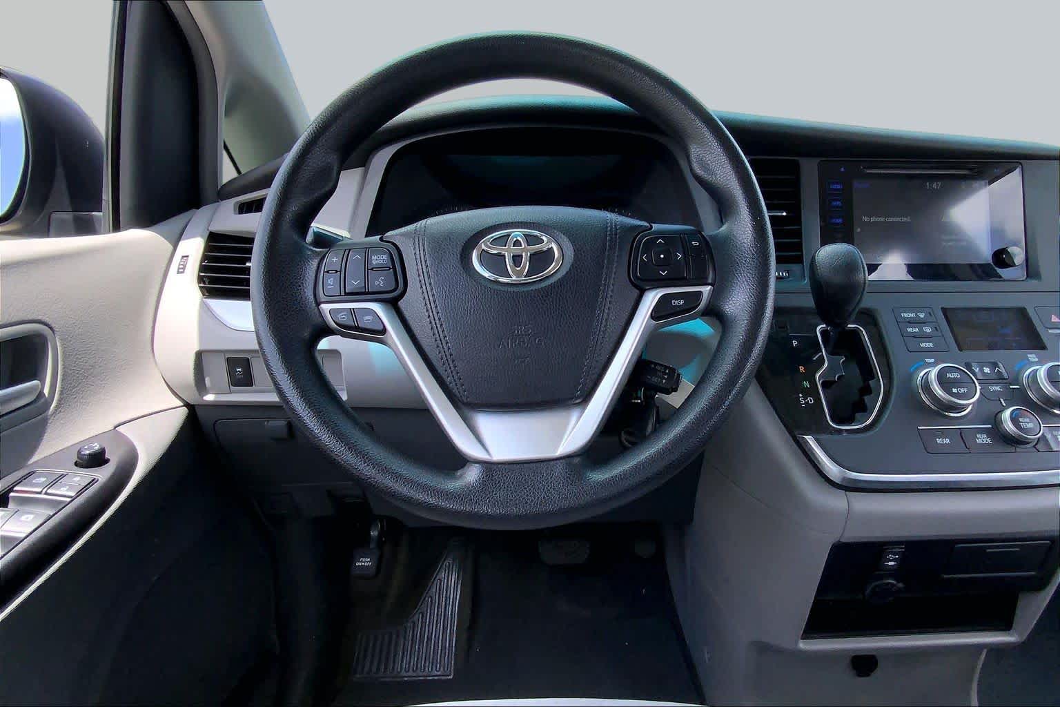 2016 Toyota Sienna LE Silver Sky Metallic at AutoNation USA Katy