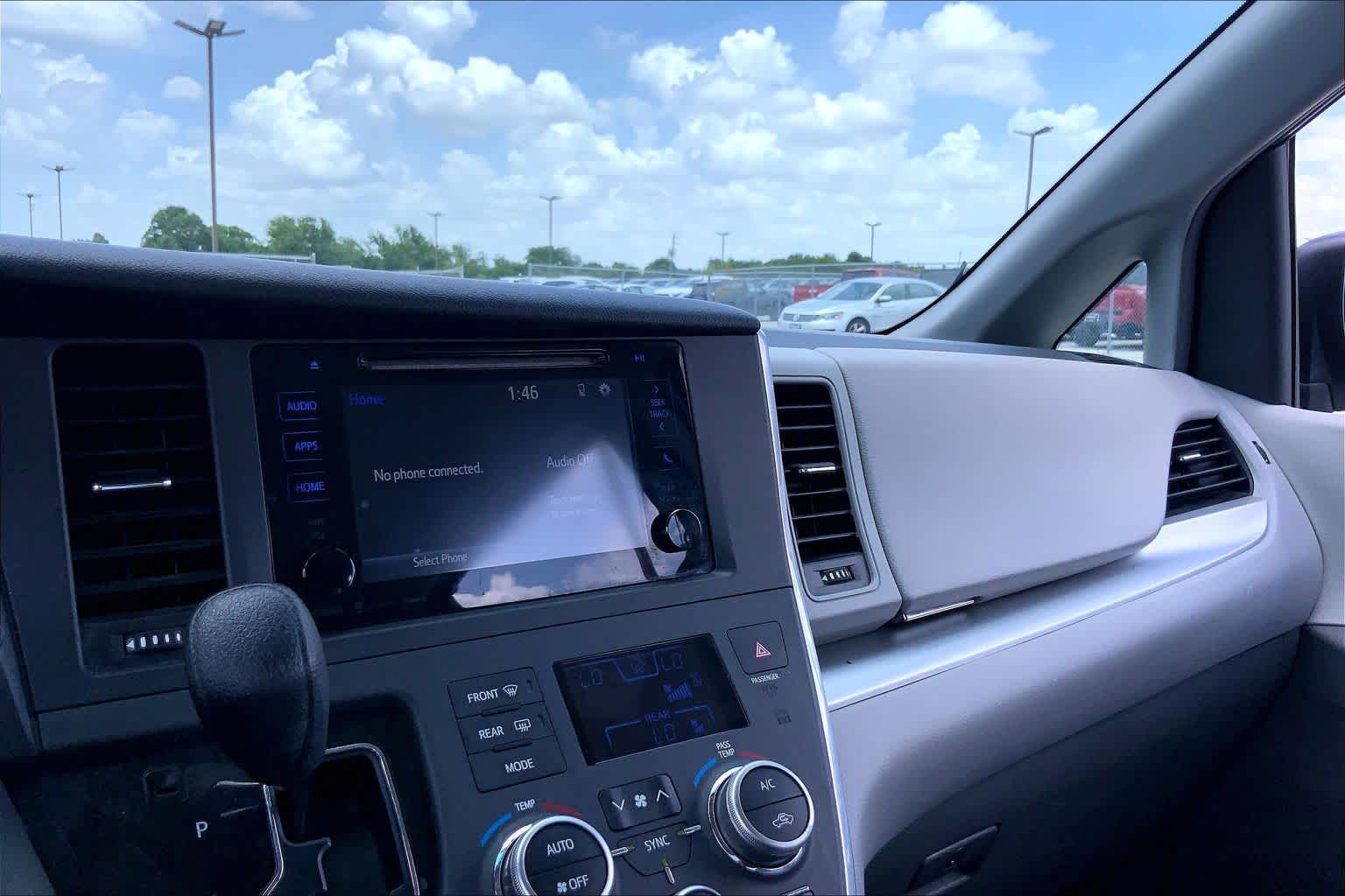 2016 Toyota Sienna LE Silver Sky Metallic at AutoNation USA Katy