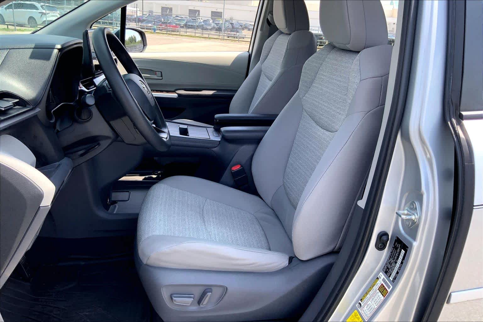 2021 Toyota Sienna LE Celestial Silver Metallic at Group 1 Toyota Southwest