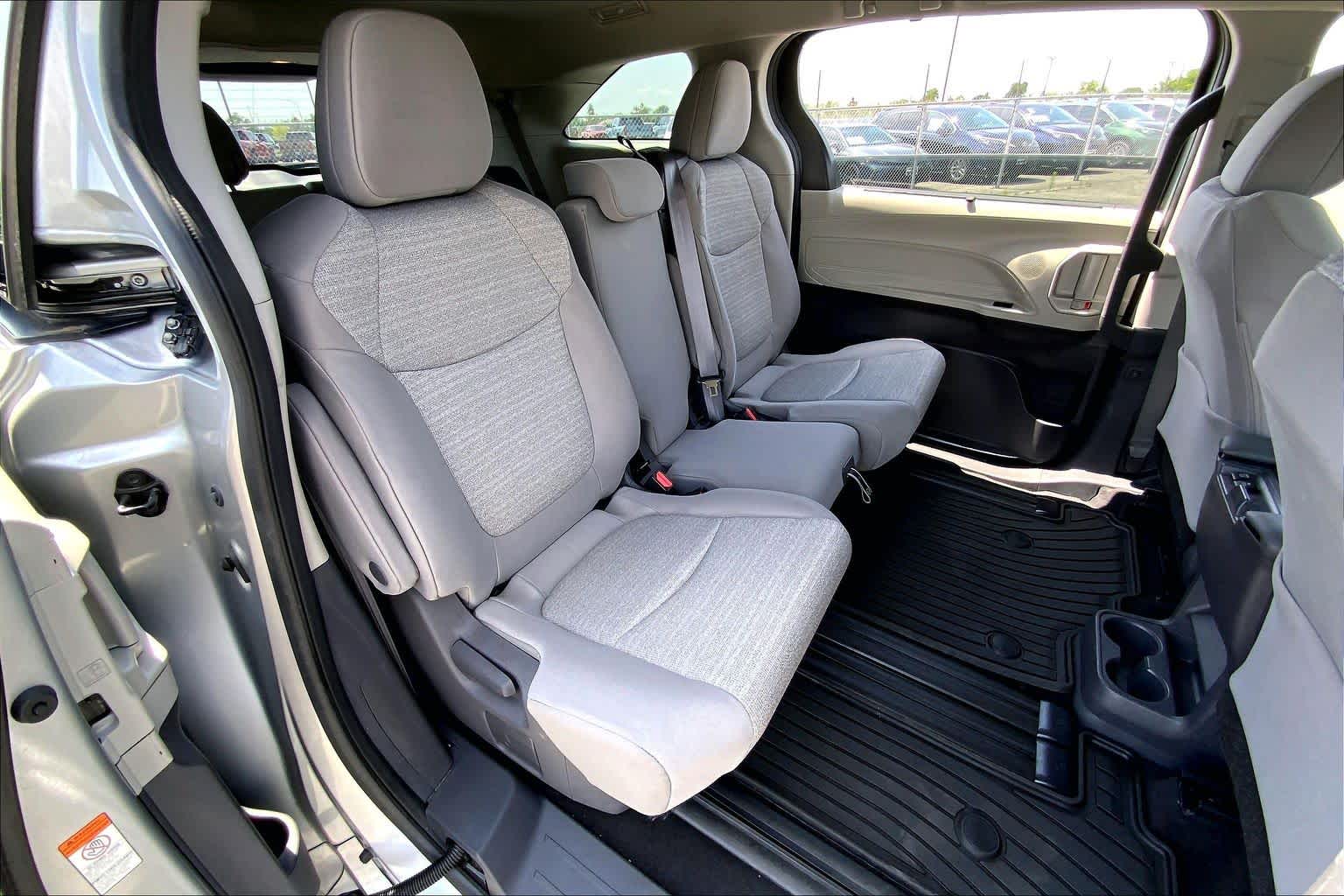 2021 Toyota Sienna LE Celestial Silver Metallic at Group 1 Toyota Southwest