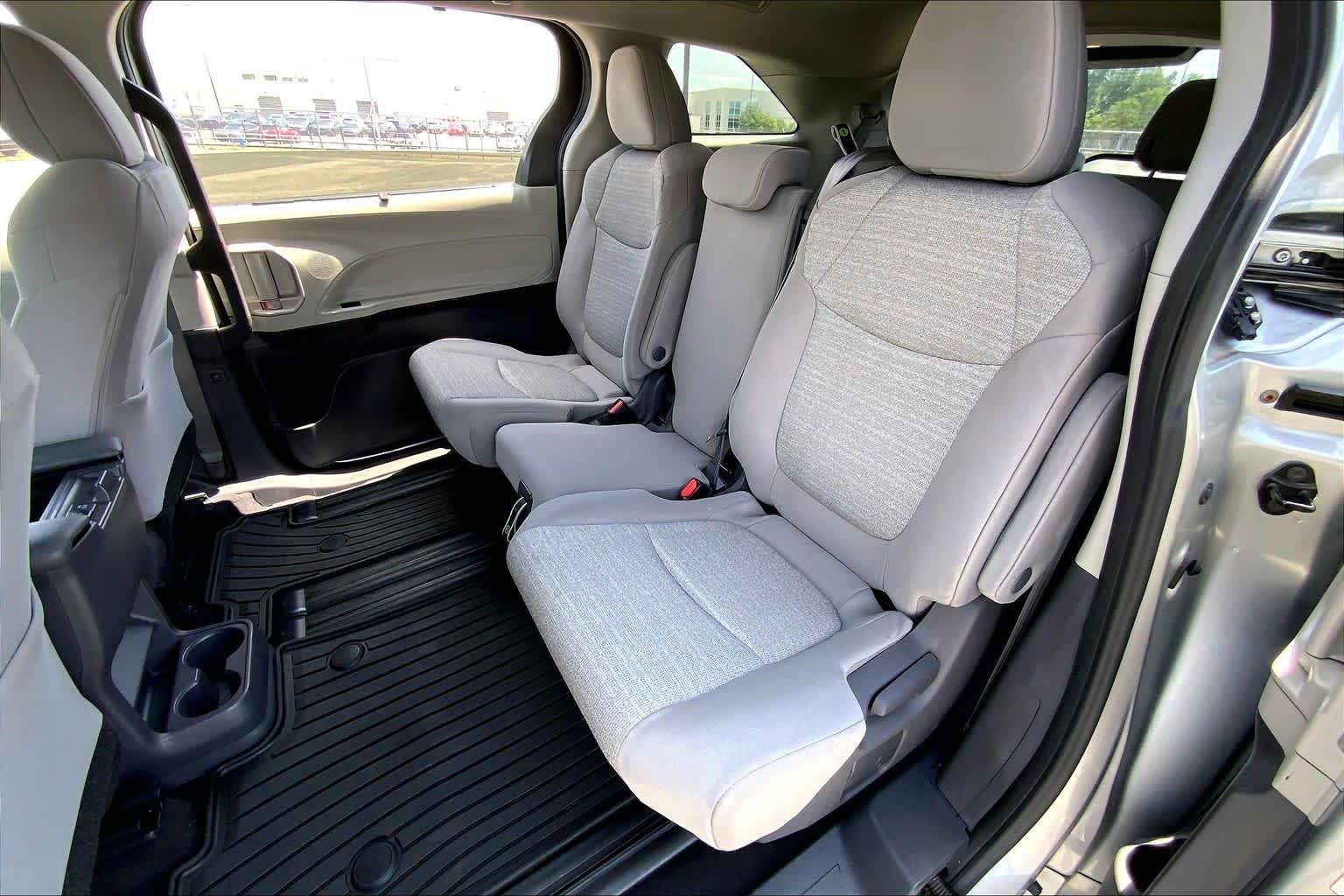 2021 Toyota Sienna LE Celestial Silver Metallic at Group 1 Toyota Southwest